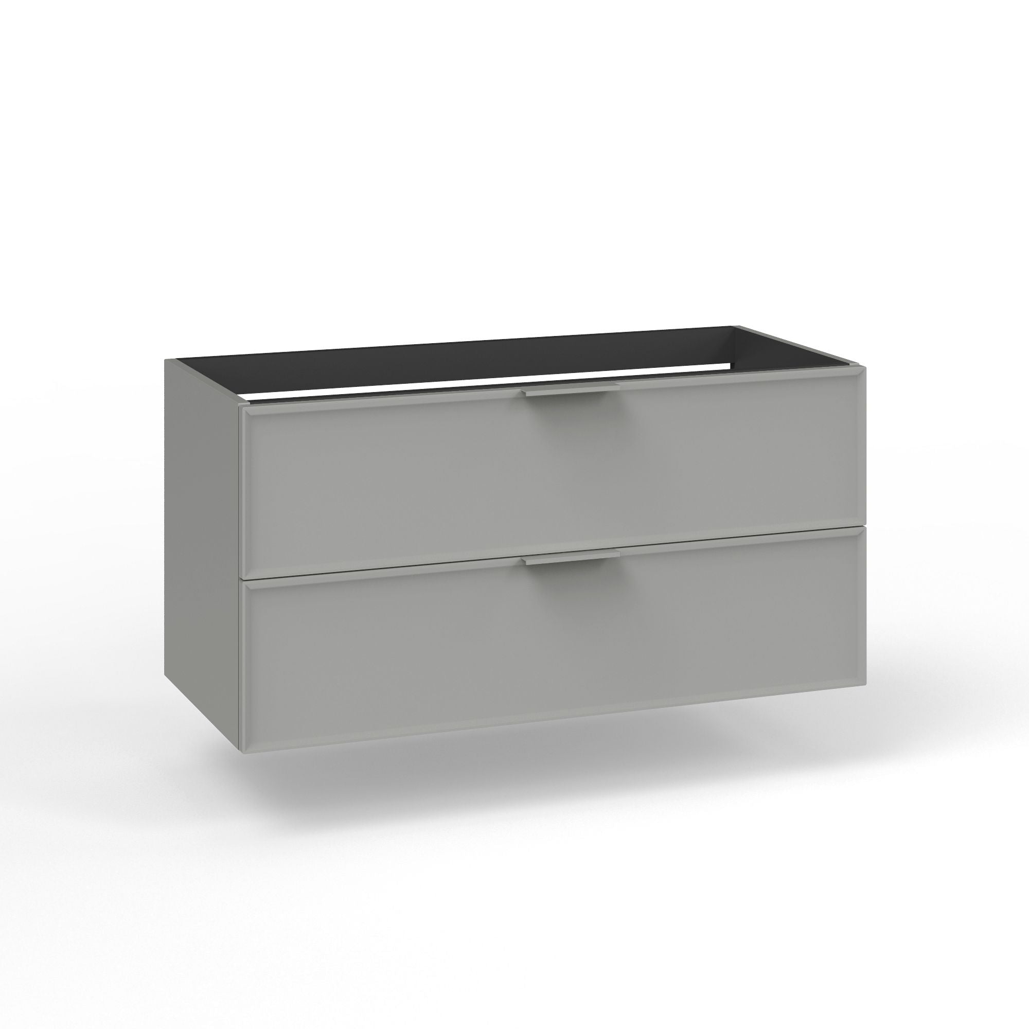 Base portalavabo 2 cassetti ATLAS | Grigio