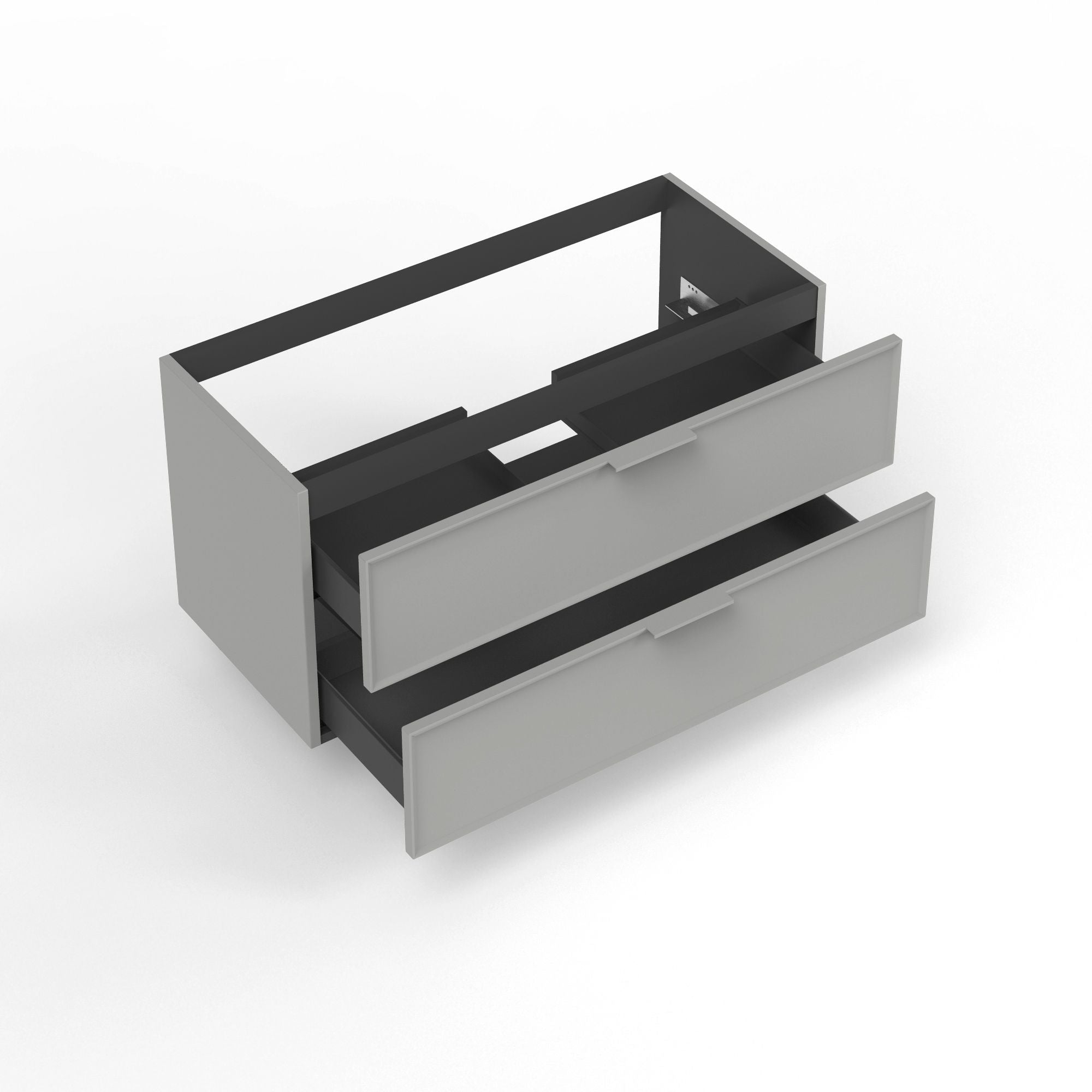 Base portalavabo 2 cassetti ATLAS | Grigio