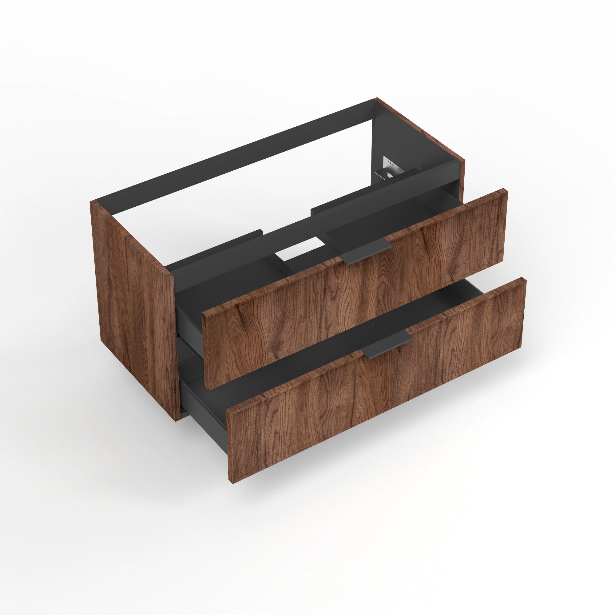 Base portalavabo 2 cassetti ATLAS | Rovere rio