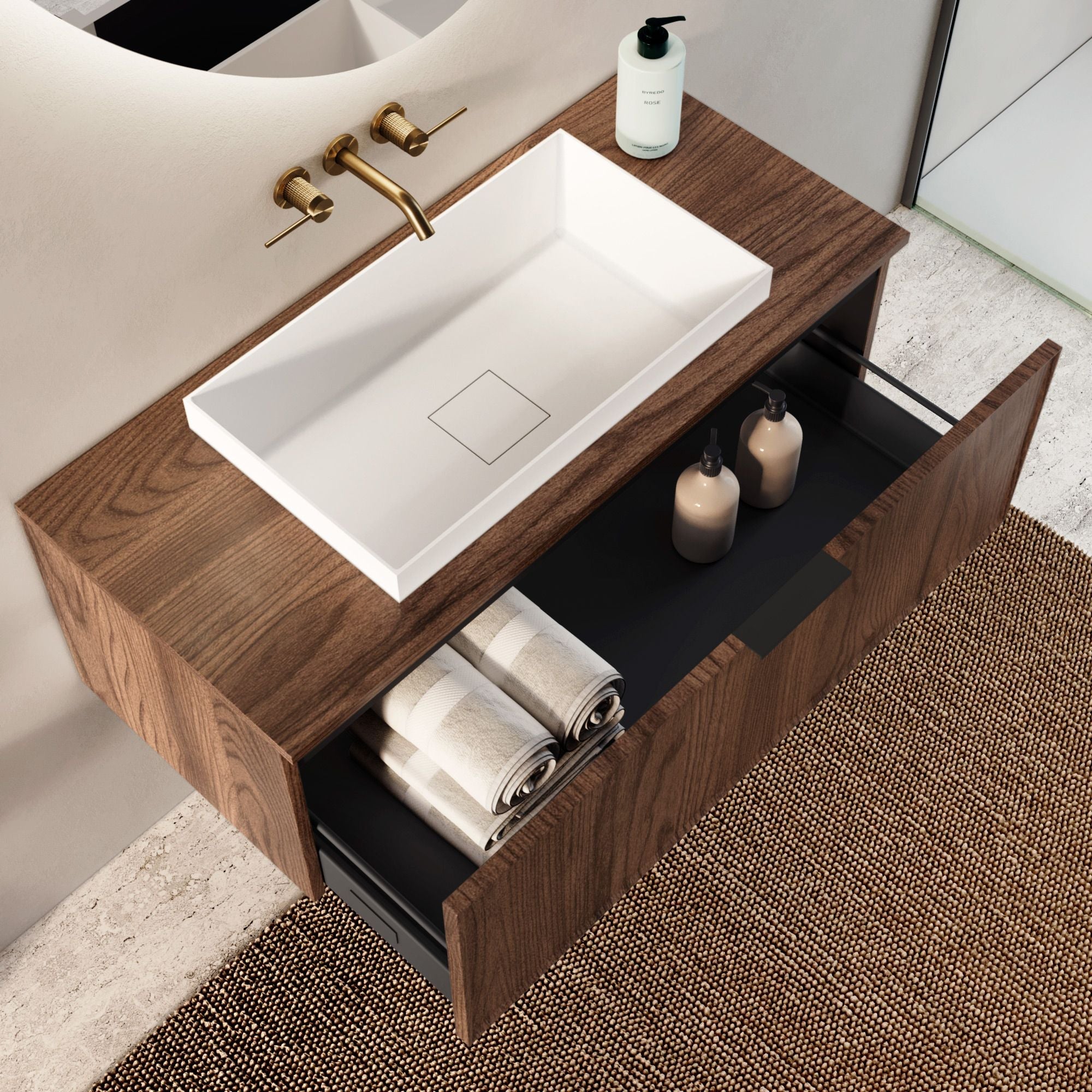 Composizione 3 pezzi ATLAS | Rovere rio