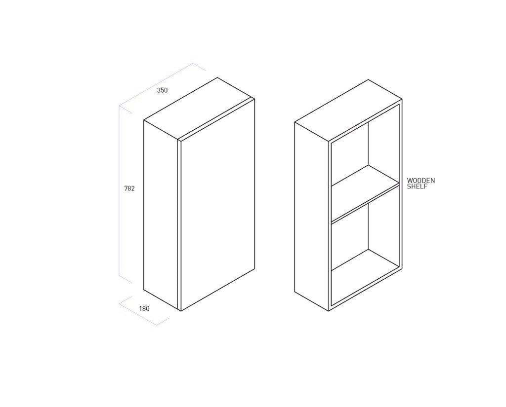 Pensile alto ATLAS | Rovere rio