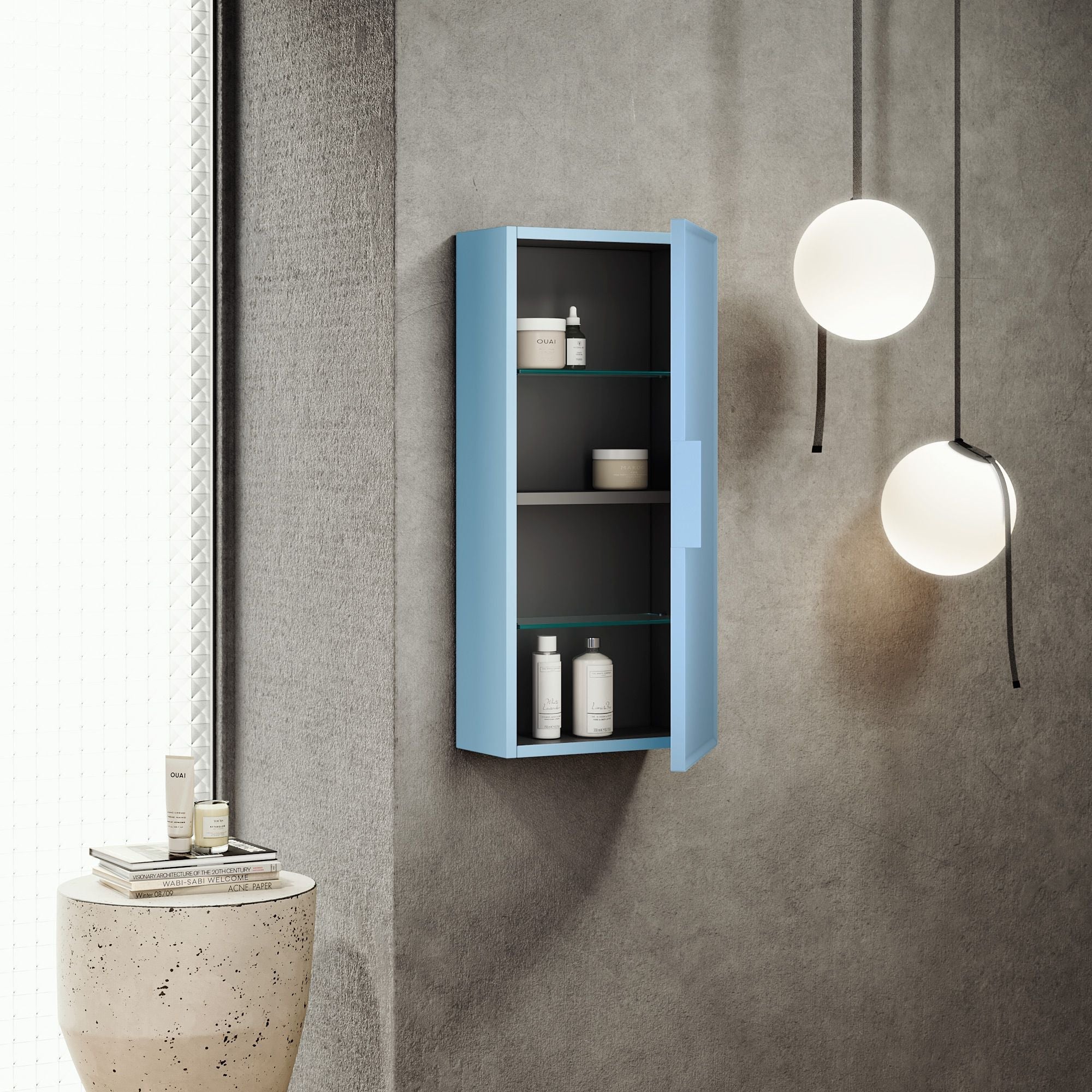 Pensile alto ATLAS | Azzurro tiffany