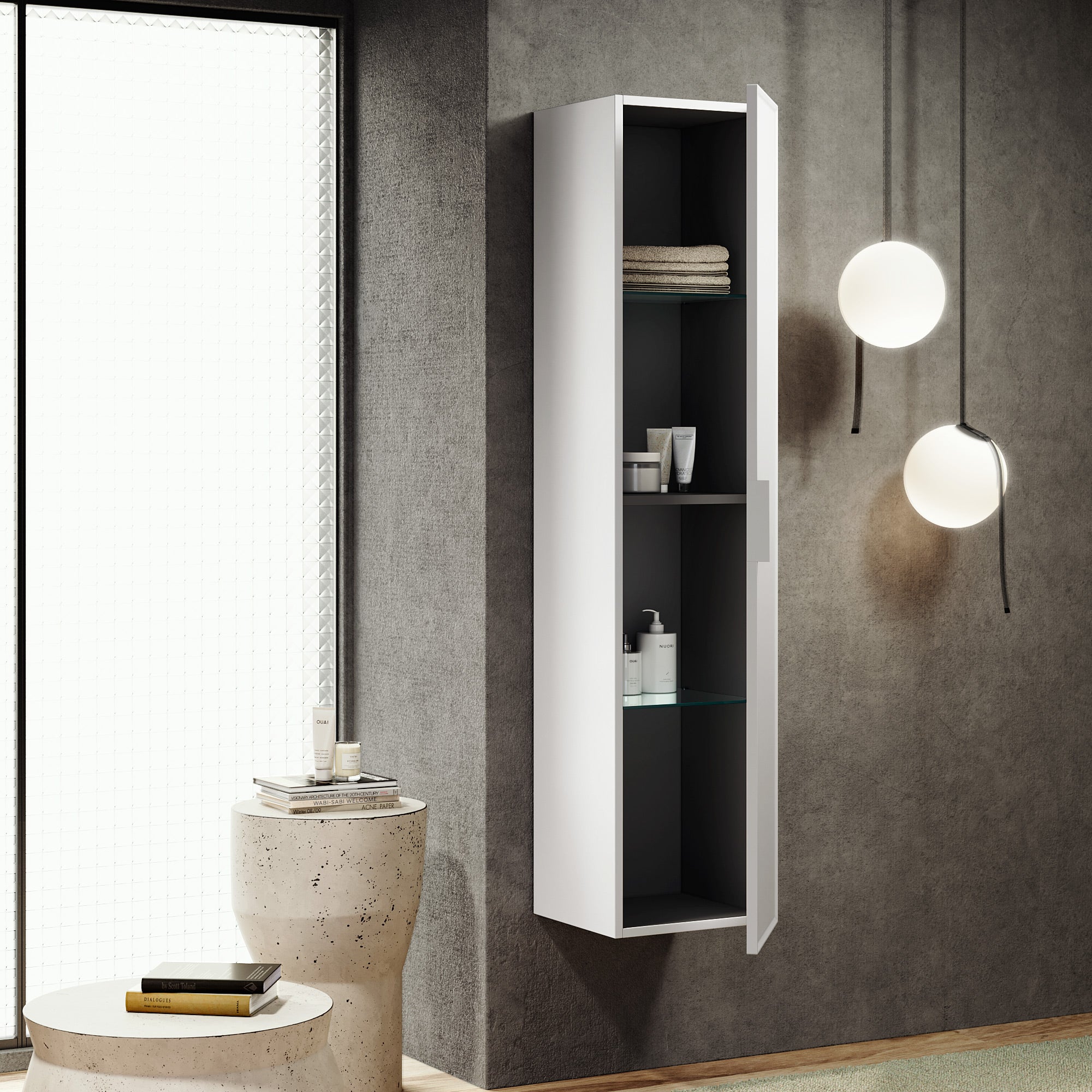 Colonna ATLAS | Bianco opaco