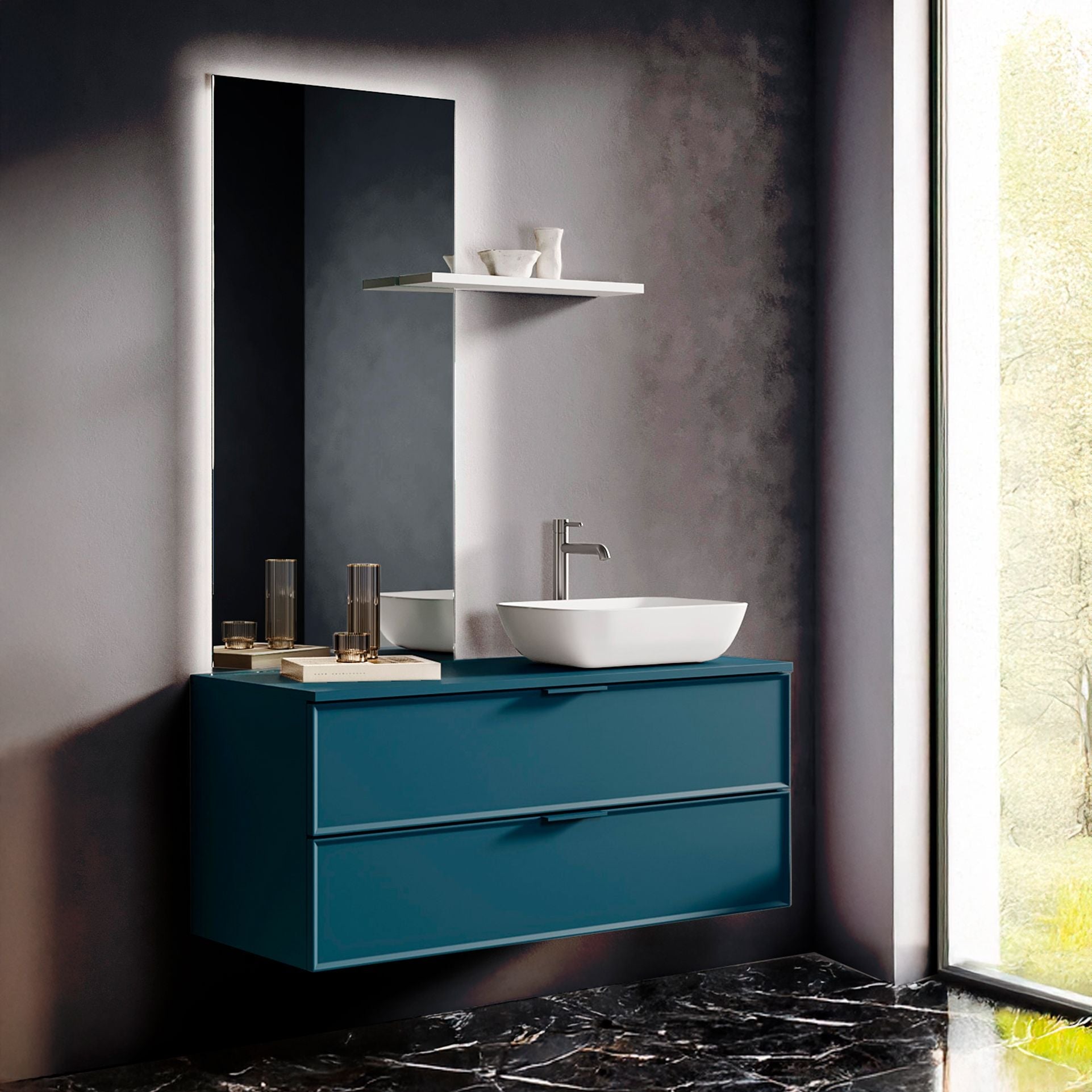Composizione 4 pezzi ATLAS | Blu
