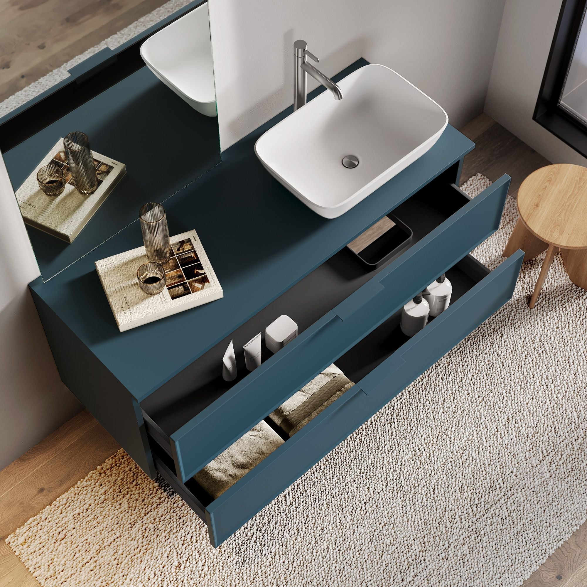 Composizione 4 pezzi ATLAS | Blu