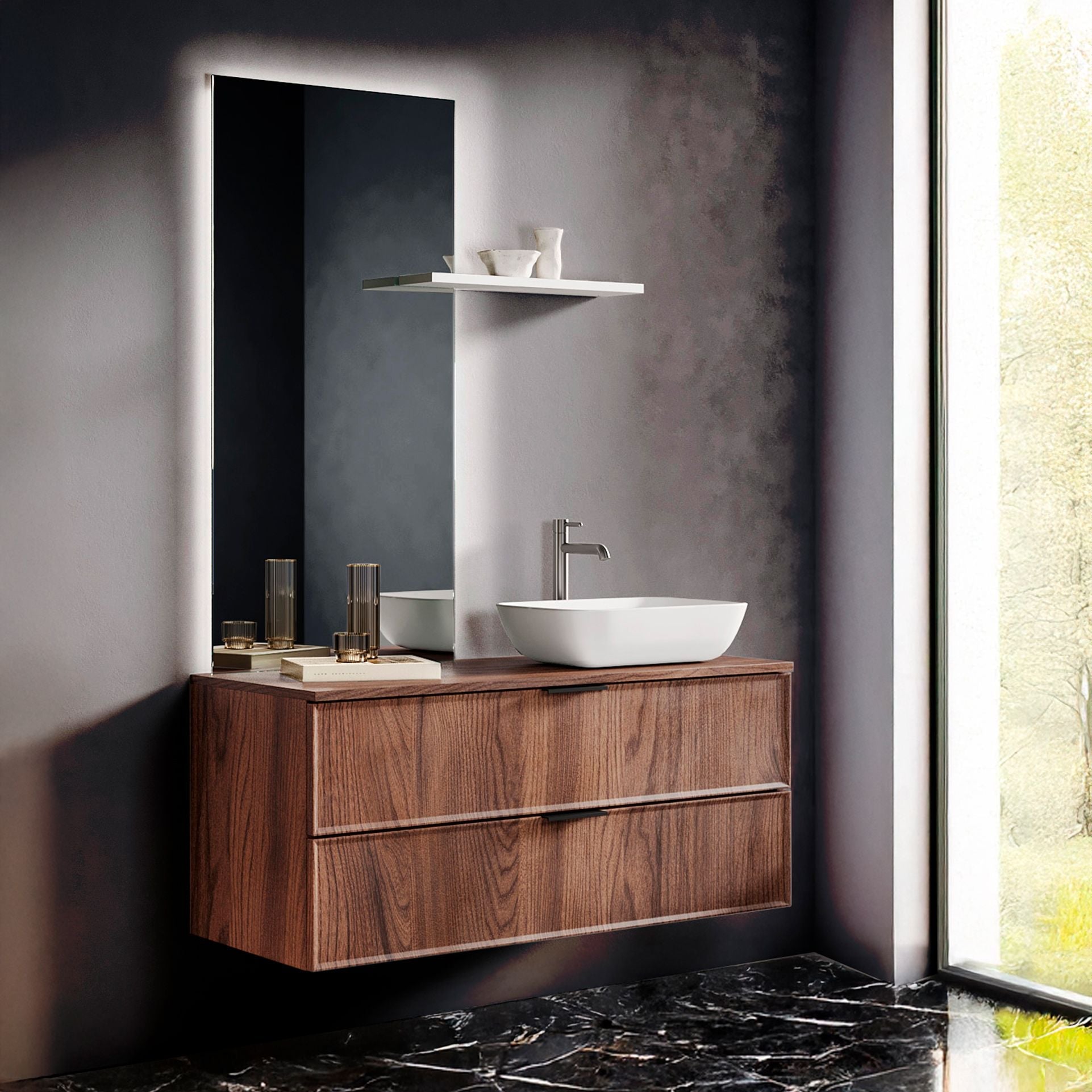 Composizione 4 pezzi ATLAS | Rovere rio