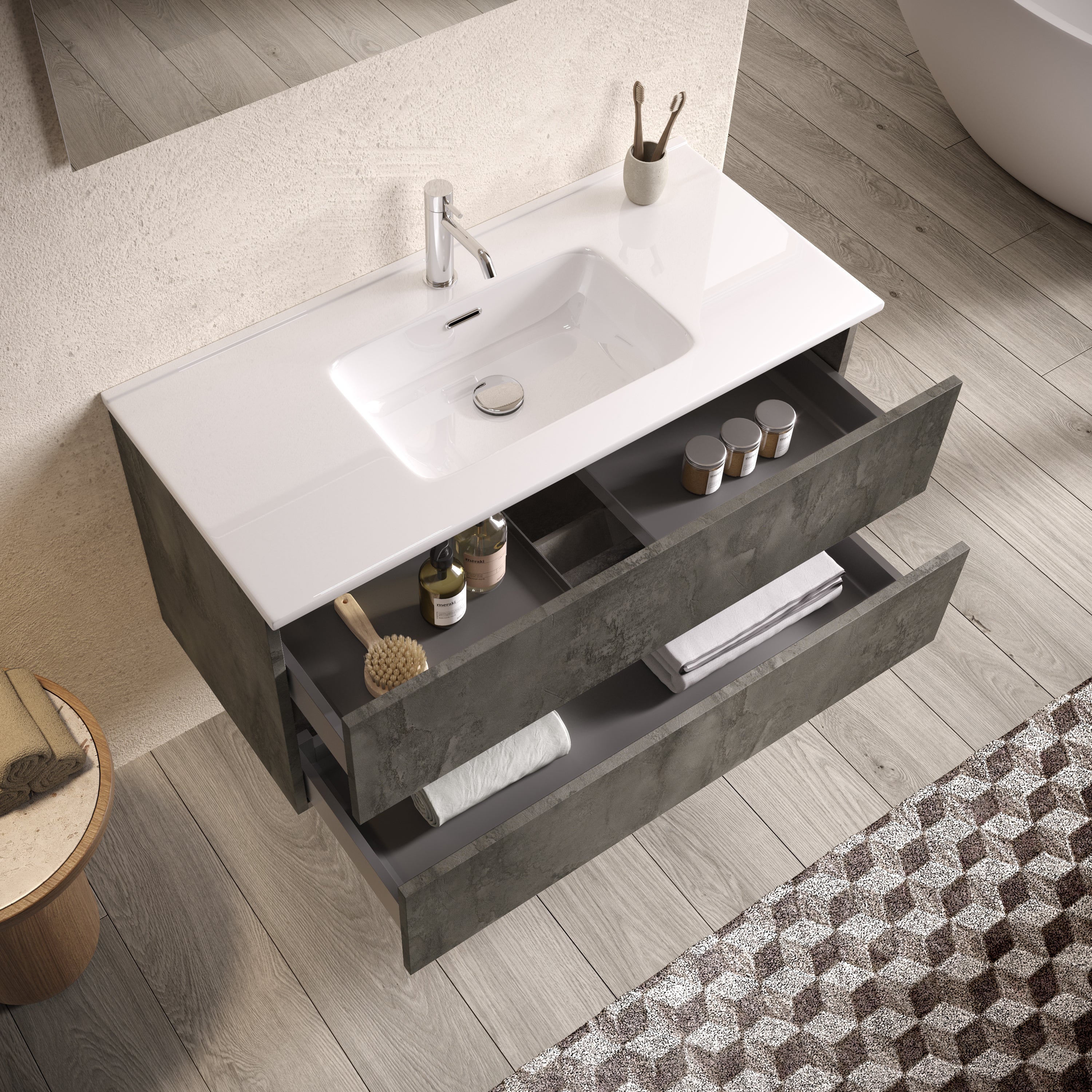 Composizione 4 pezzi PHOEBE | Ossido