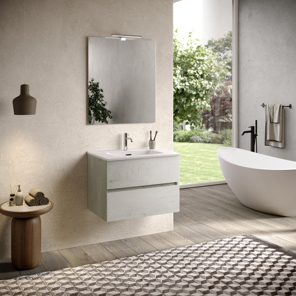 Composizione 4 pezzi PHOEBE | Rovere alaska