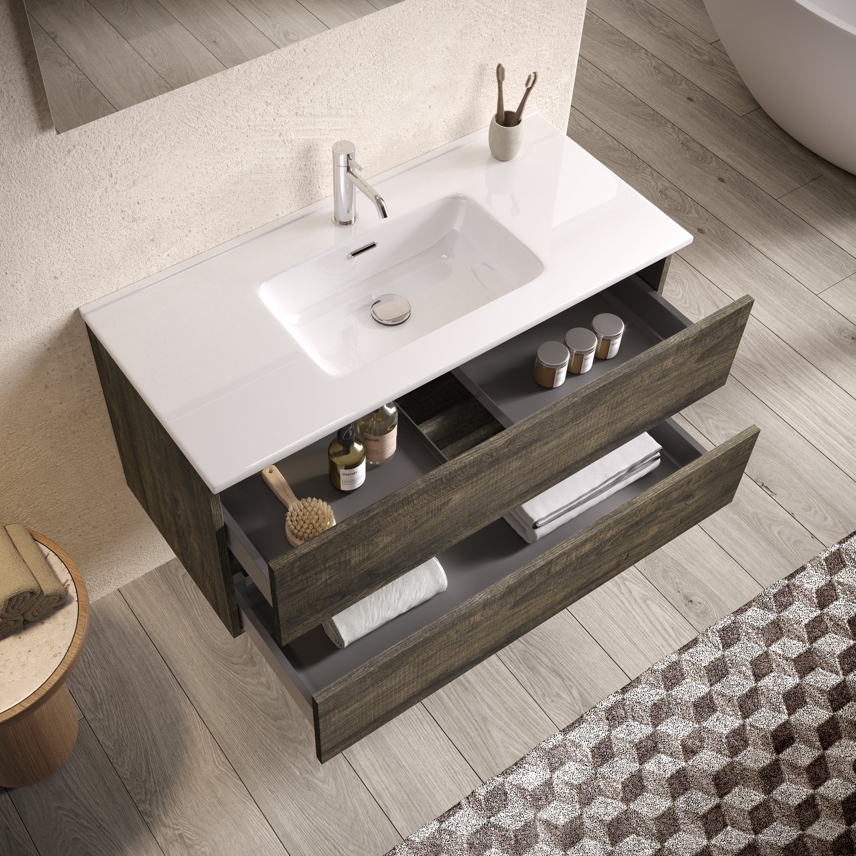 Composizione 4 pezzi PHOEBE | Testa di moro