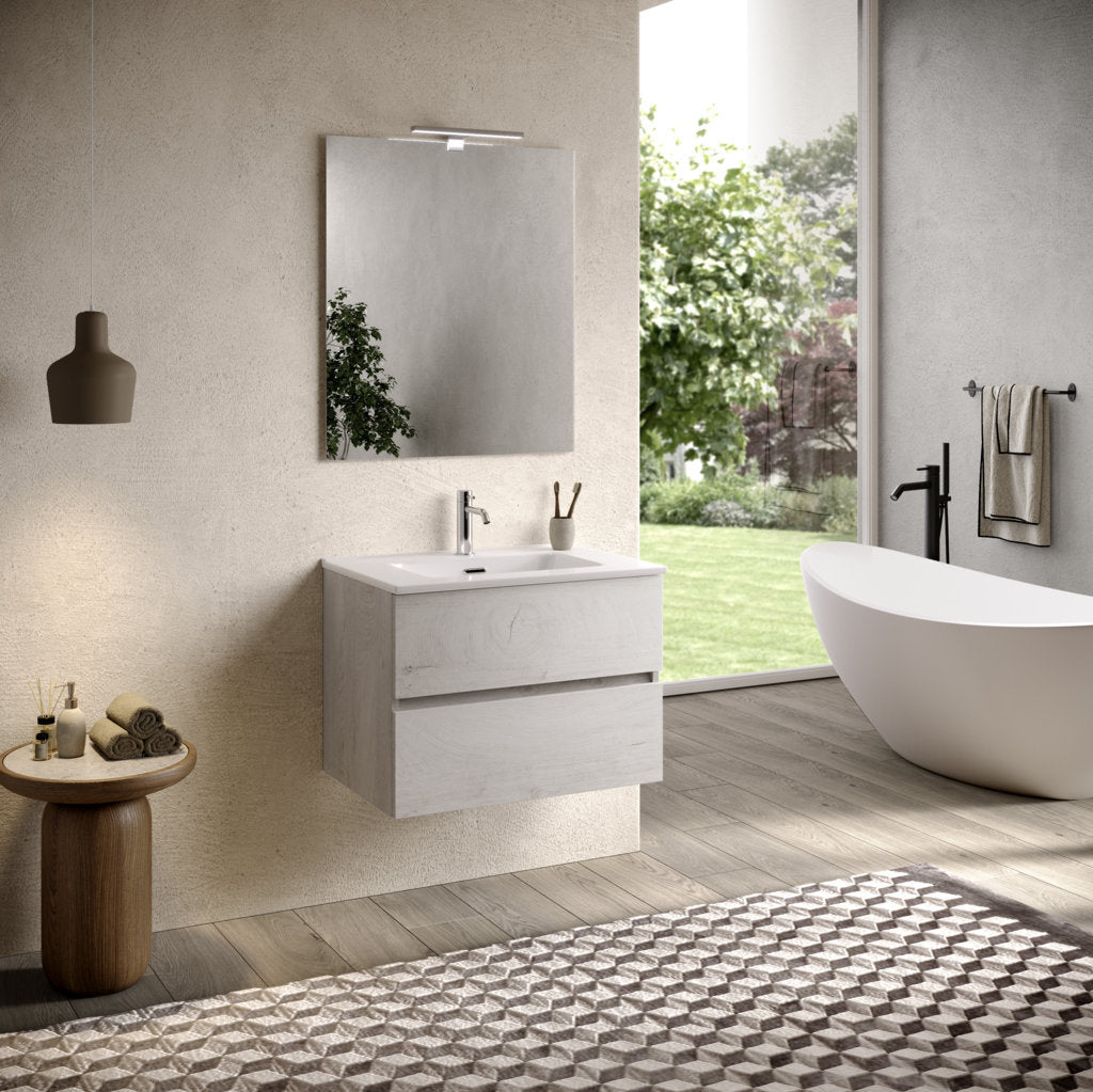 Composizione 4 pezzi PHOEBE | Rovere alaska