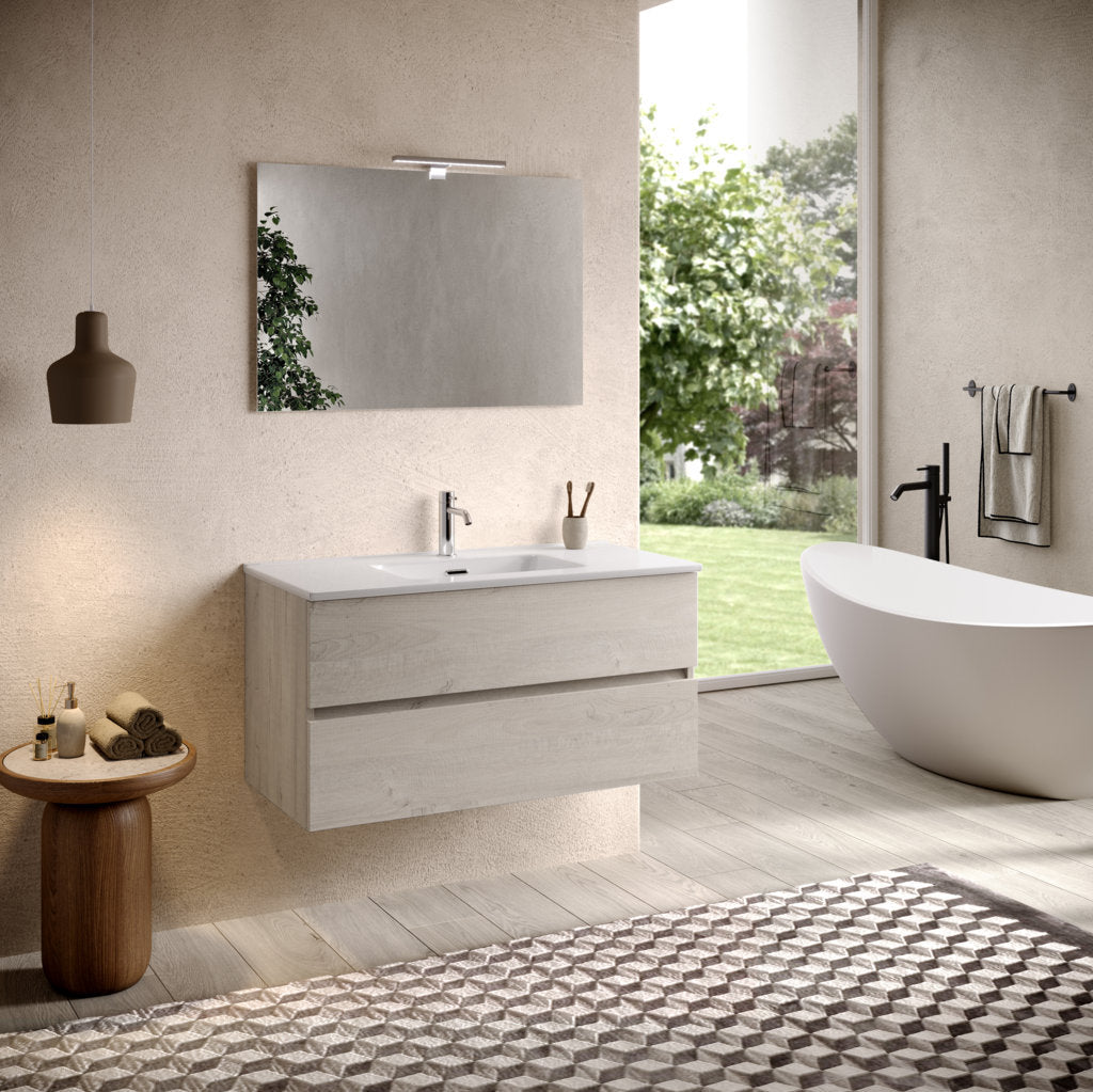 Composizione 4 pezzi PHOEBE | Rovere naturale