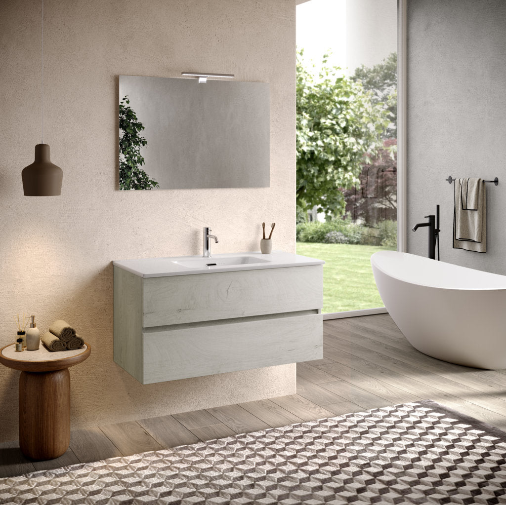 Composizione 4 pezzi PHOEBE | Rovere alaska