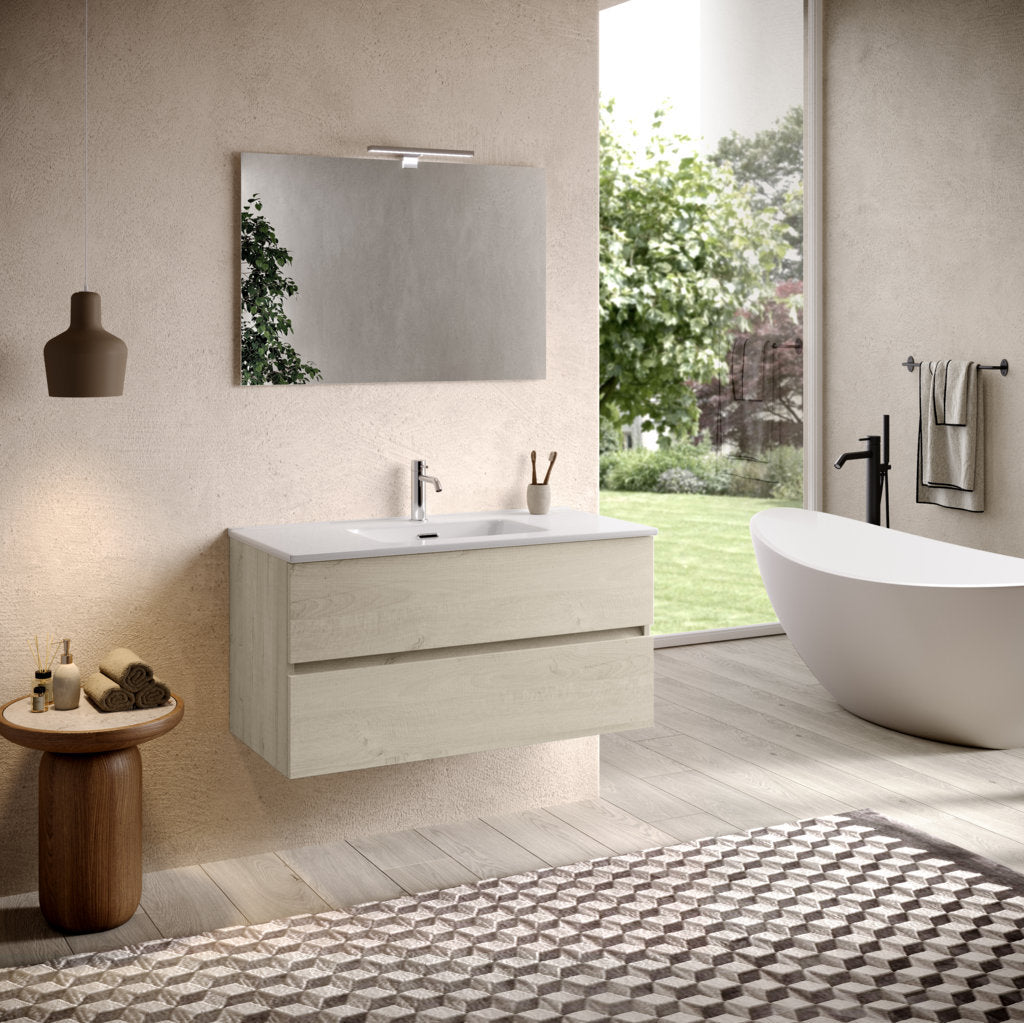 Composizione 4 pezzi PHOEBE | Rovere naturale