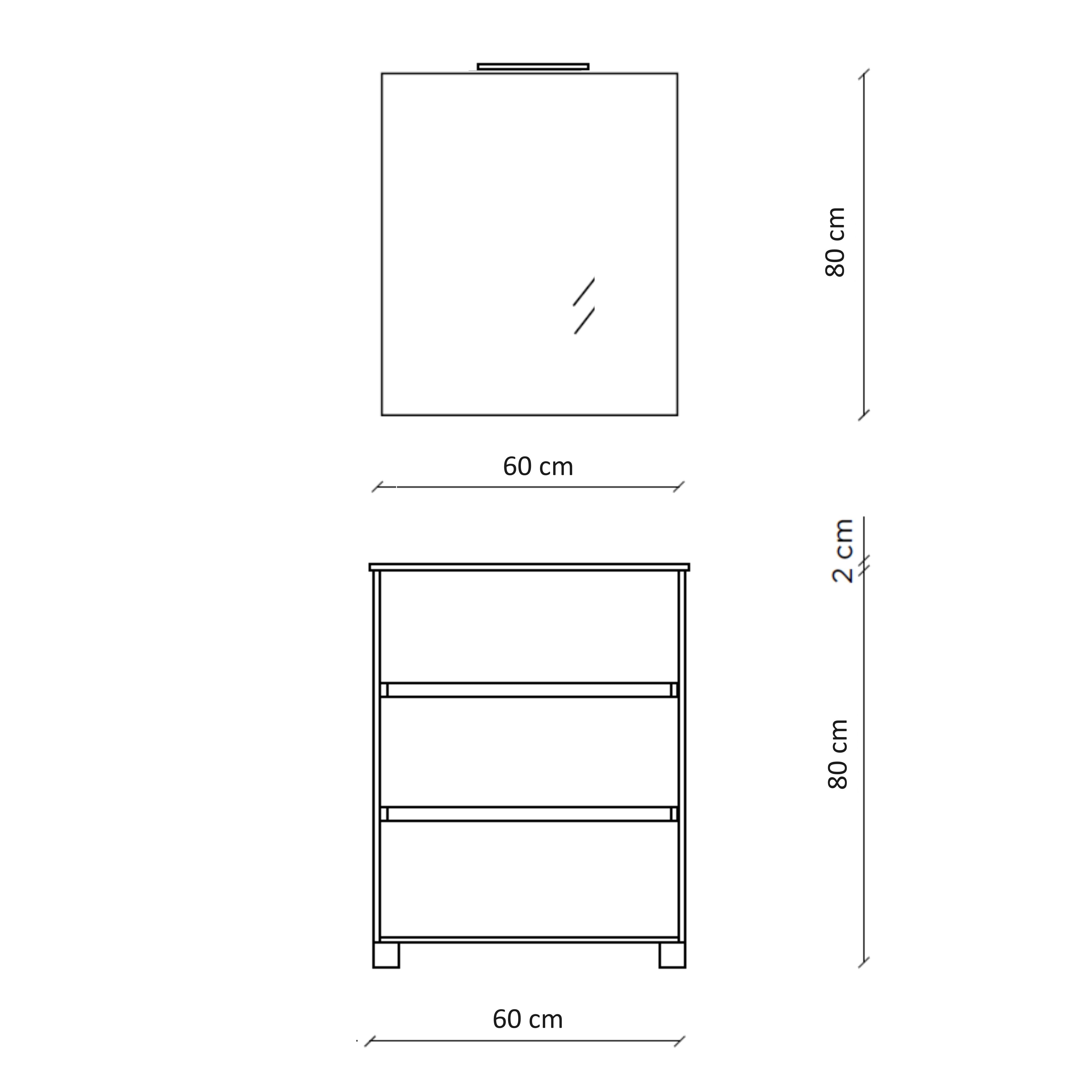 Composizione 4 pezzi PHOEBE | Cemento B