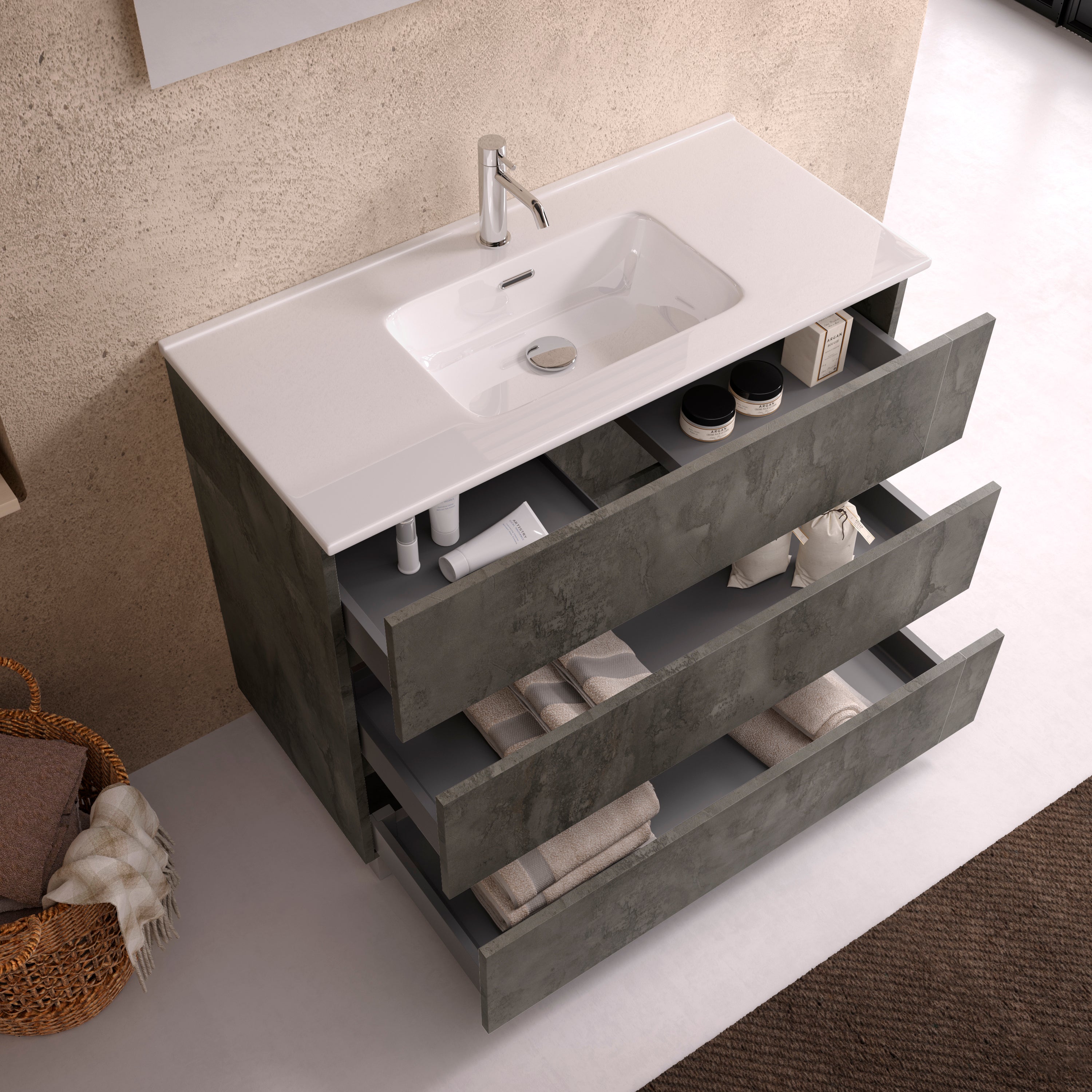 Composizione 4 pezzi PHOEBE | Ossido B