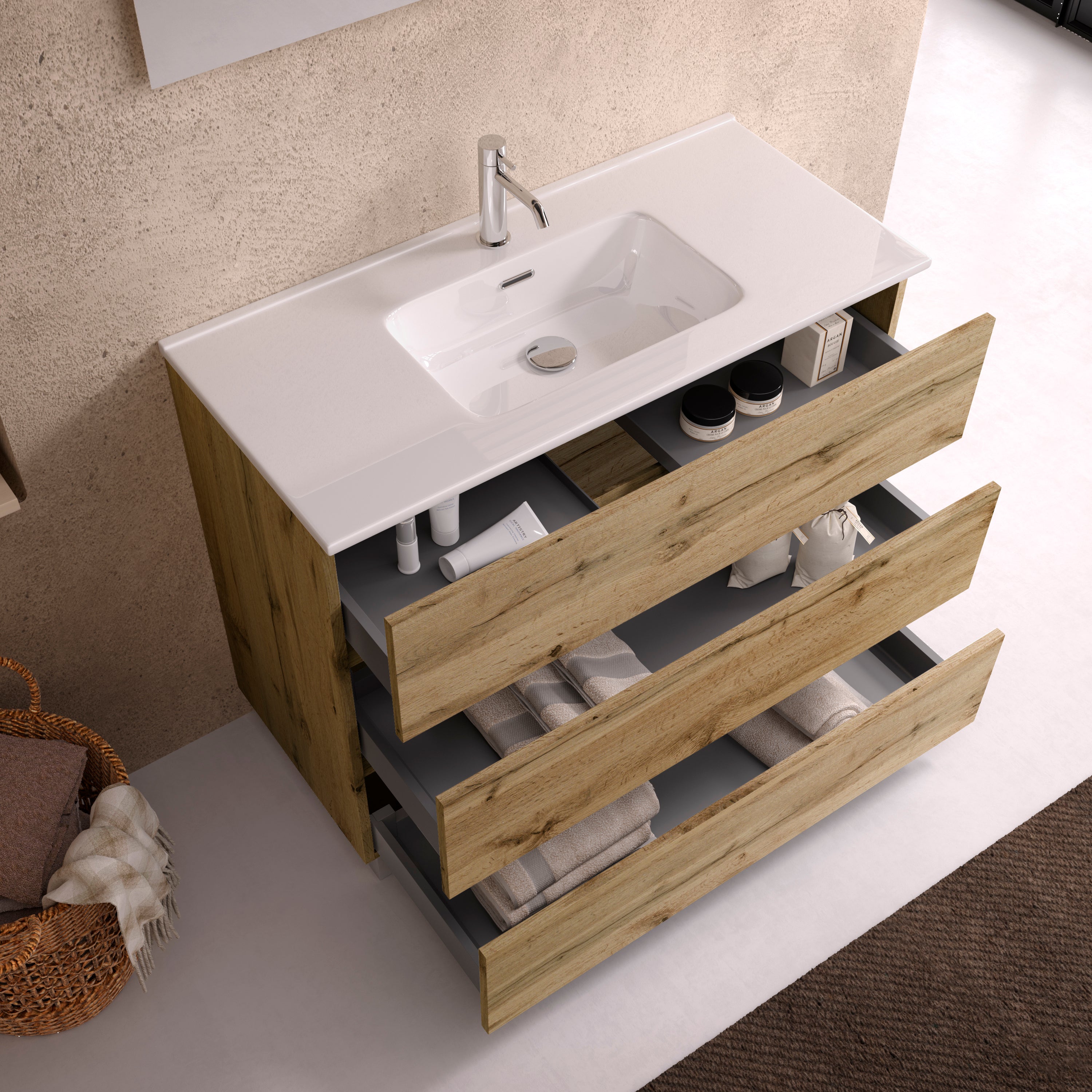 Composizione 4 pezzi PHOEBE | Quercia B