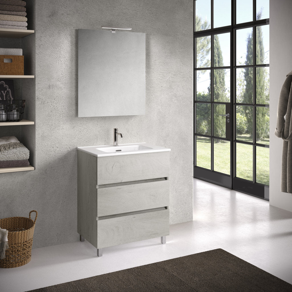 Composizione 4 pezzi PHOEBE | Rovere alaska B