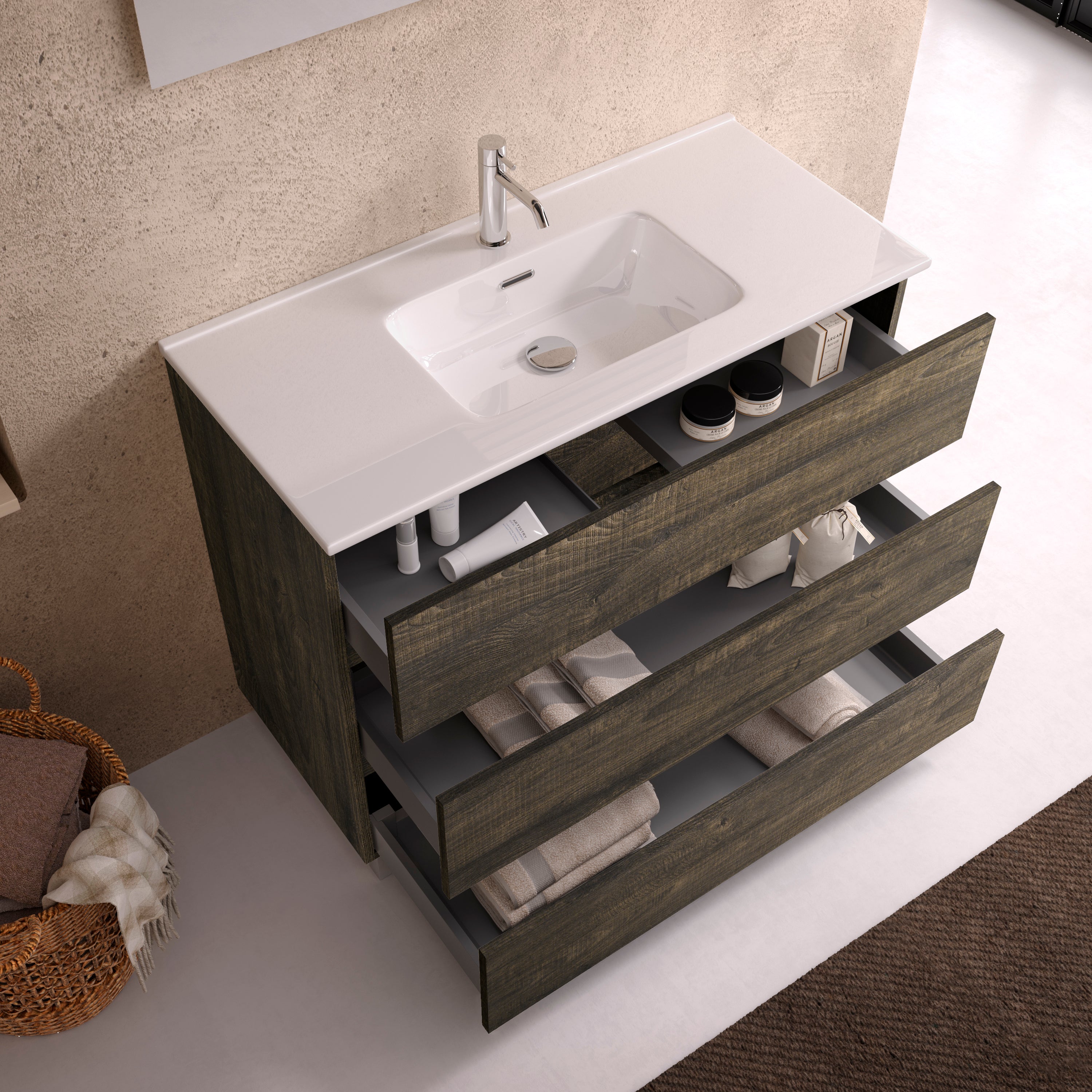 Composizione 4 pezzi PHOEBE | Testa di moro B