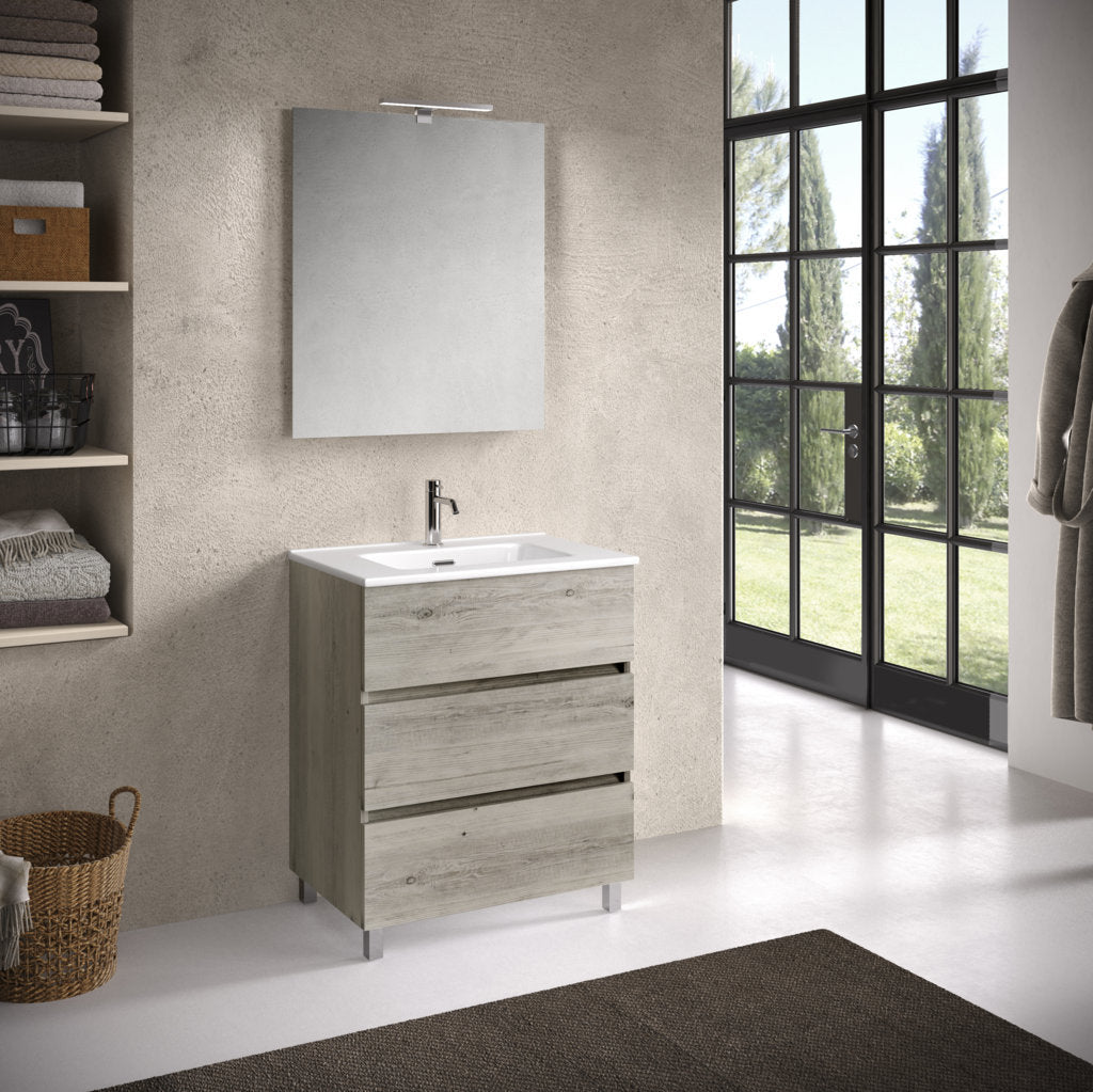 Composizione 4 pezzi PHOEBE | Pino artico B