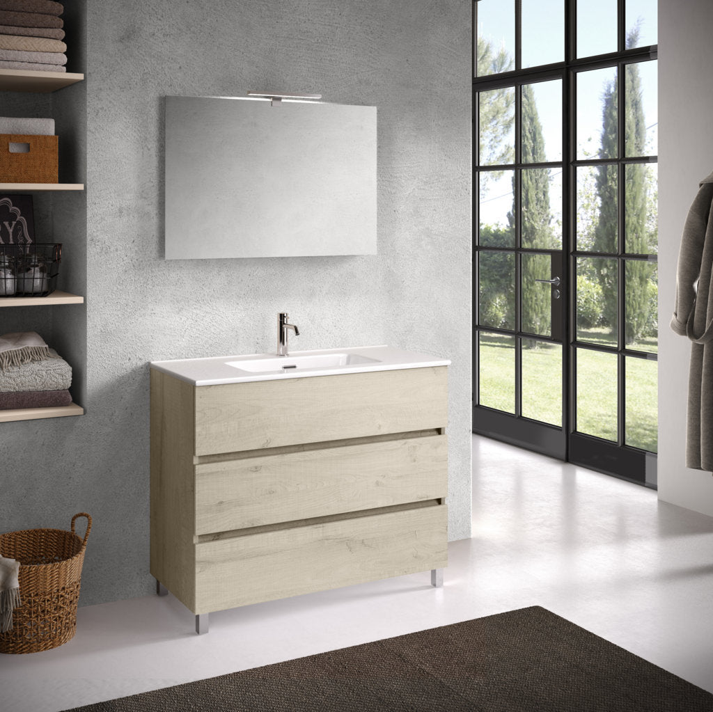 Composizione 4 pezzi PHOEBE | Rovere naturale B