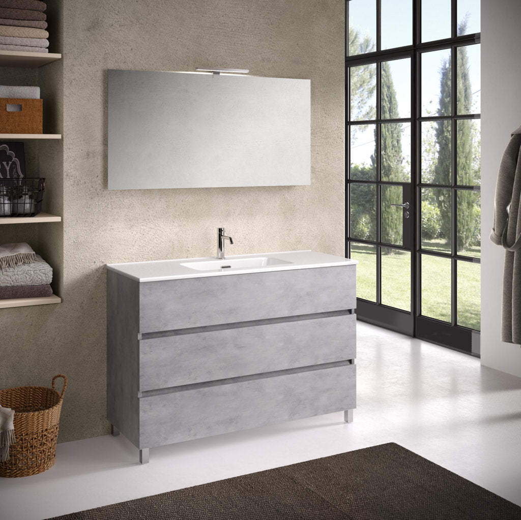 Composizione 4 pezzi PHOEBE | Cemento B