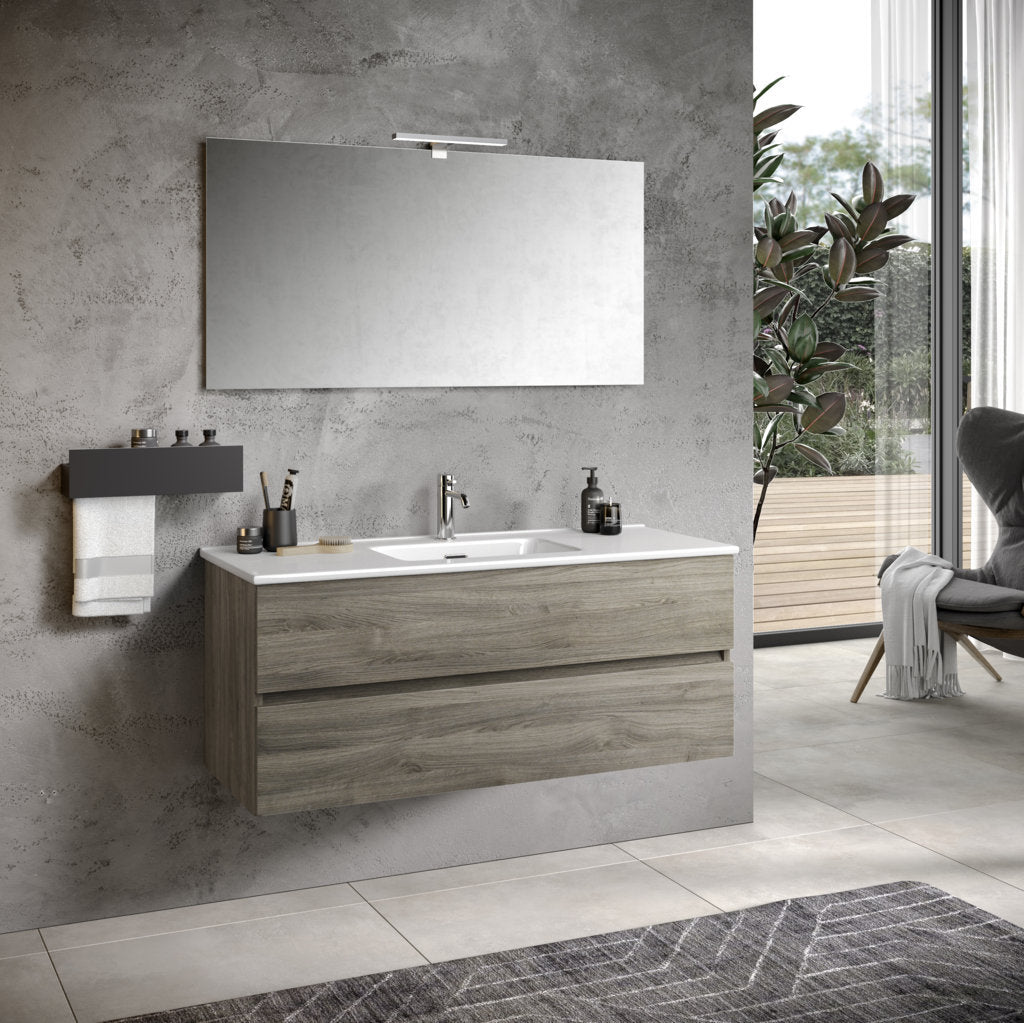 Composizione 4 pezzi PHOEBE | Rovere cenere