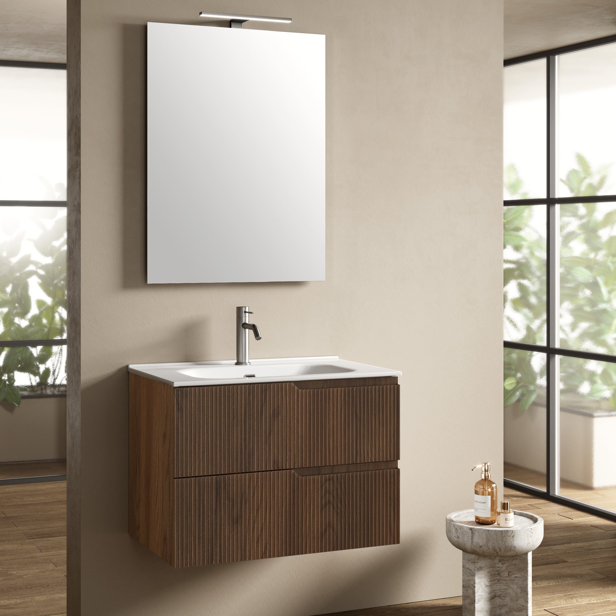 Composizione 4 pezzi EUPORIA | Rovere rio