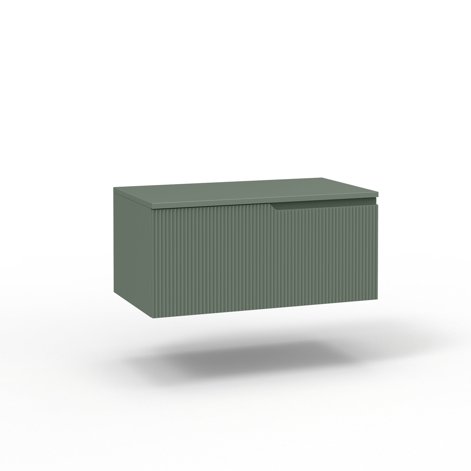 Base con top 1 cestone EUPORIA | Verde salvia