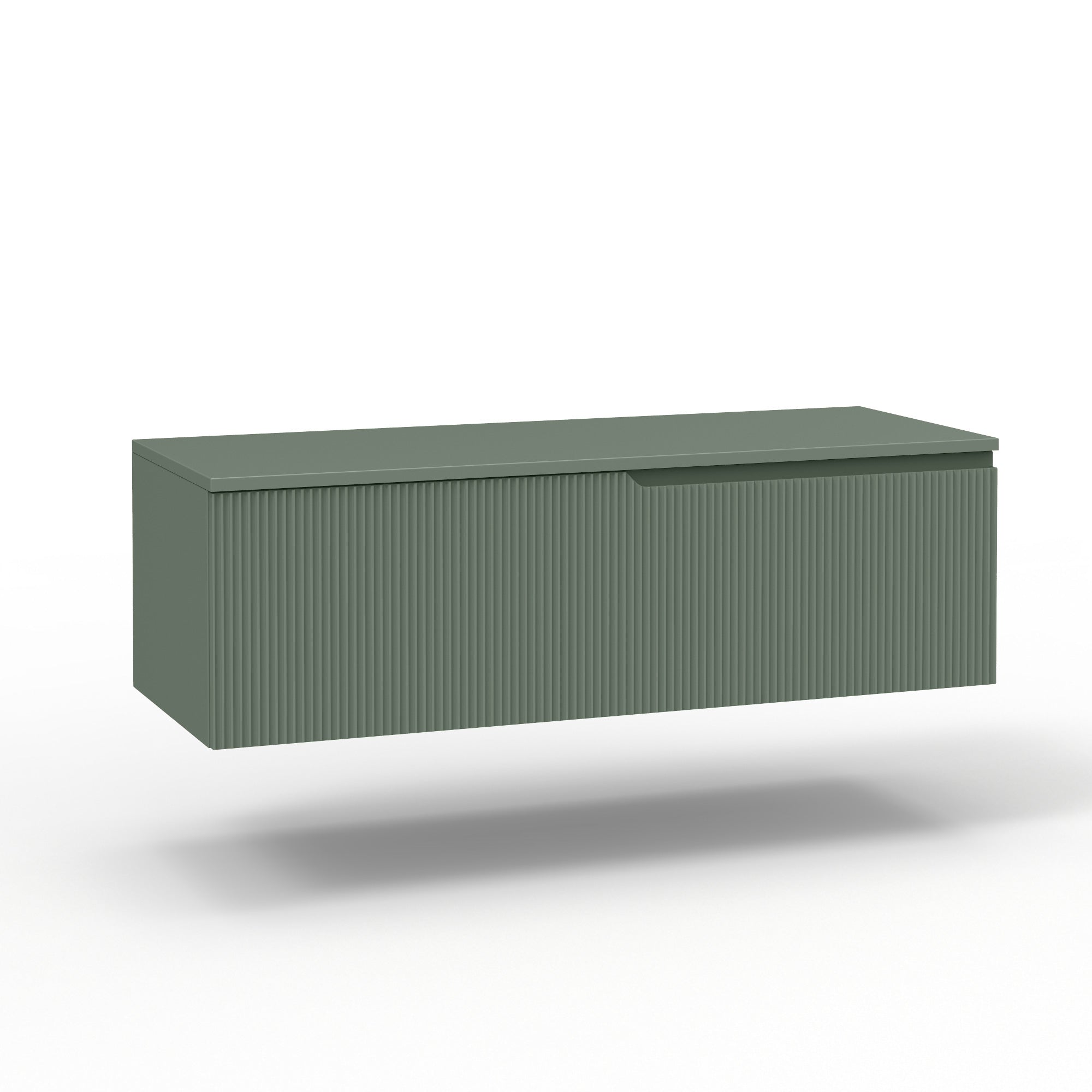 Base con top 1 cestone EUPORIA | Verde salvia