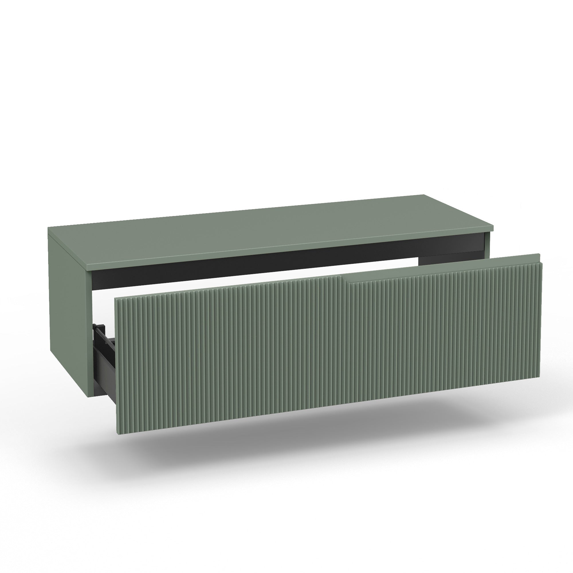 Base con top 1 cestone EUPORIA | Verde salvia
