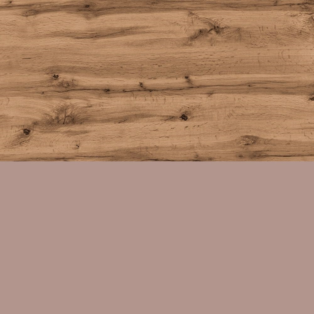 Composizione 4 pezzi EUPORIA-52 | Rovere miele/Rosa cipria