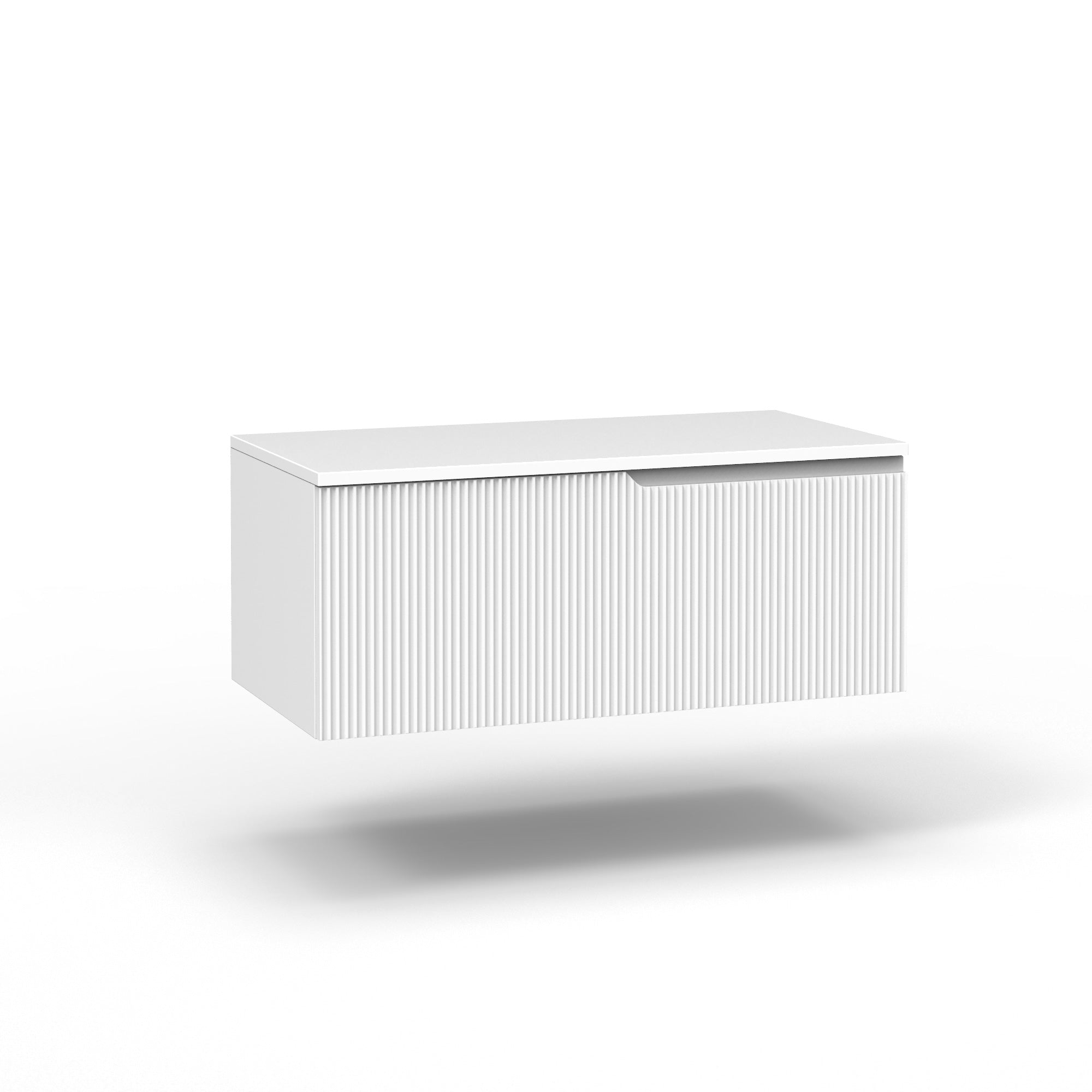 Composizione 4 pezzi EUPORIA-52 | Rovere miele/Bianco