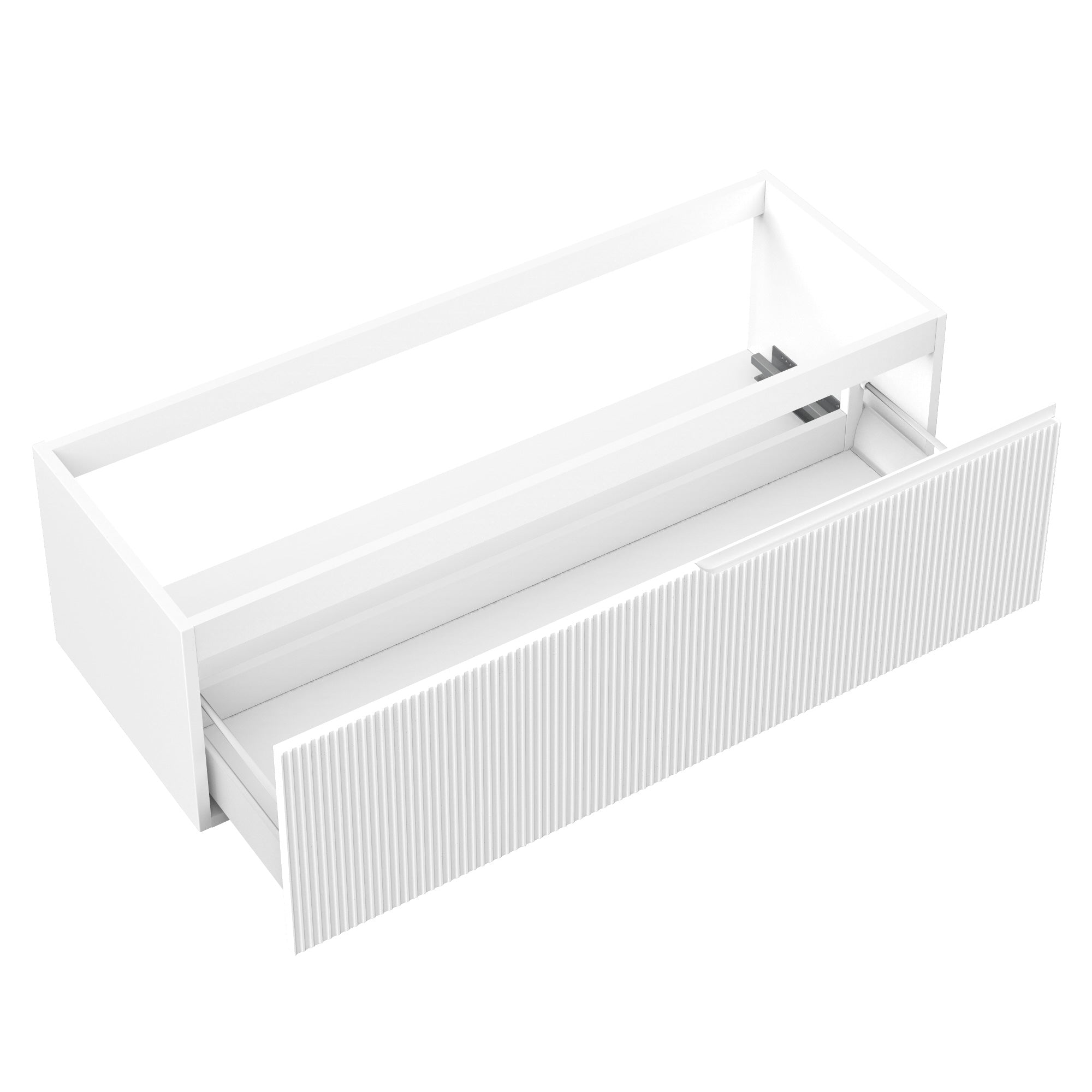 Composizione vasca DX 4 pezzi EUPORIA-54 | Bianco opaco