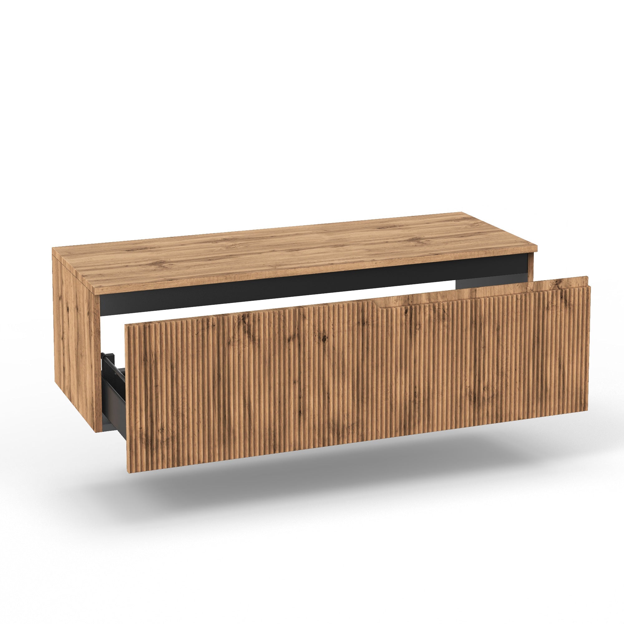 Composizione vasca DX 4 pezzi EUPORIA-54 | Quercia