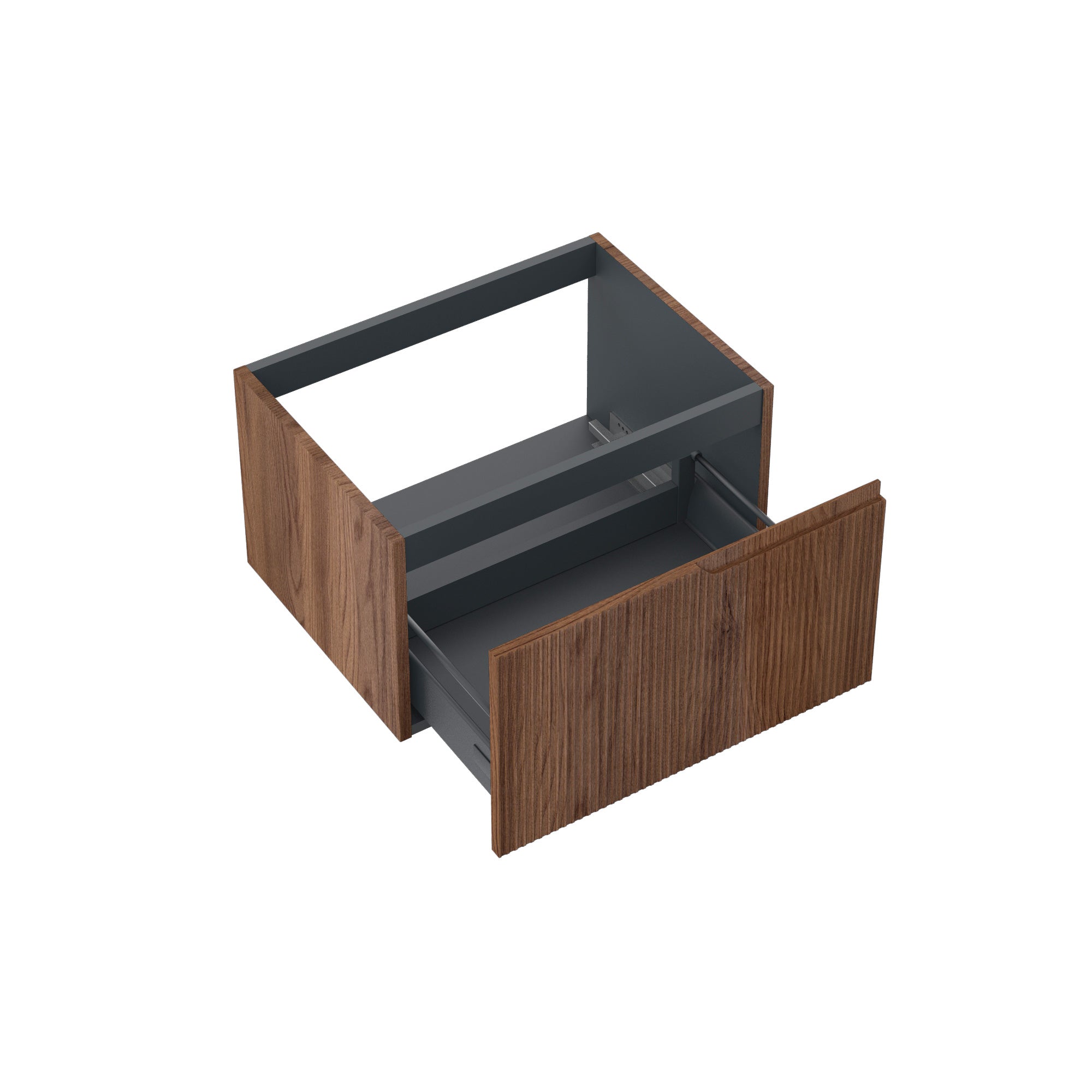 Composizione 6 pezzi EUPORIA-57 | Rovere rio/Bianco opaco