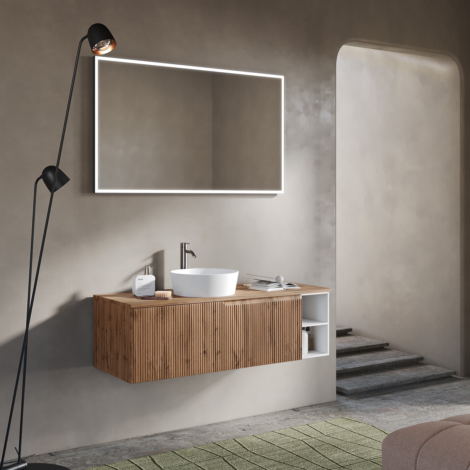 Composizione 5 pezzi EUPORIA-58 | Quercia