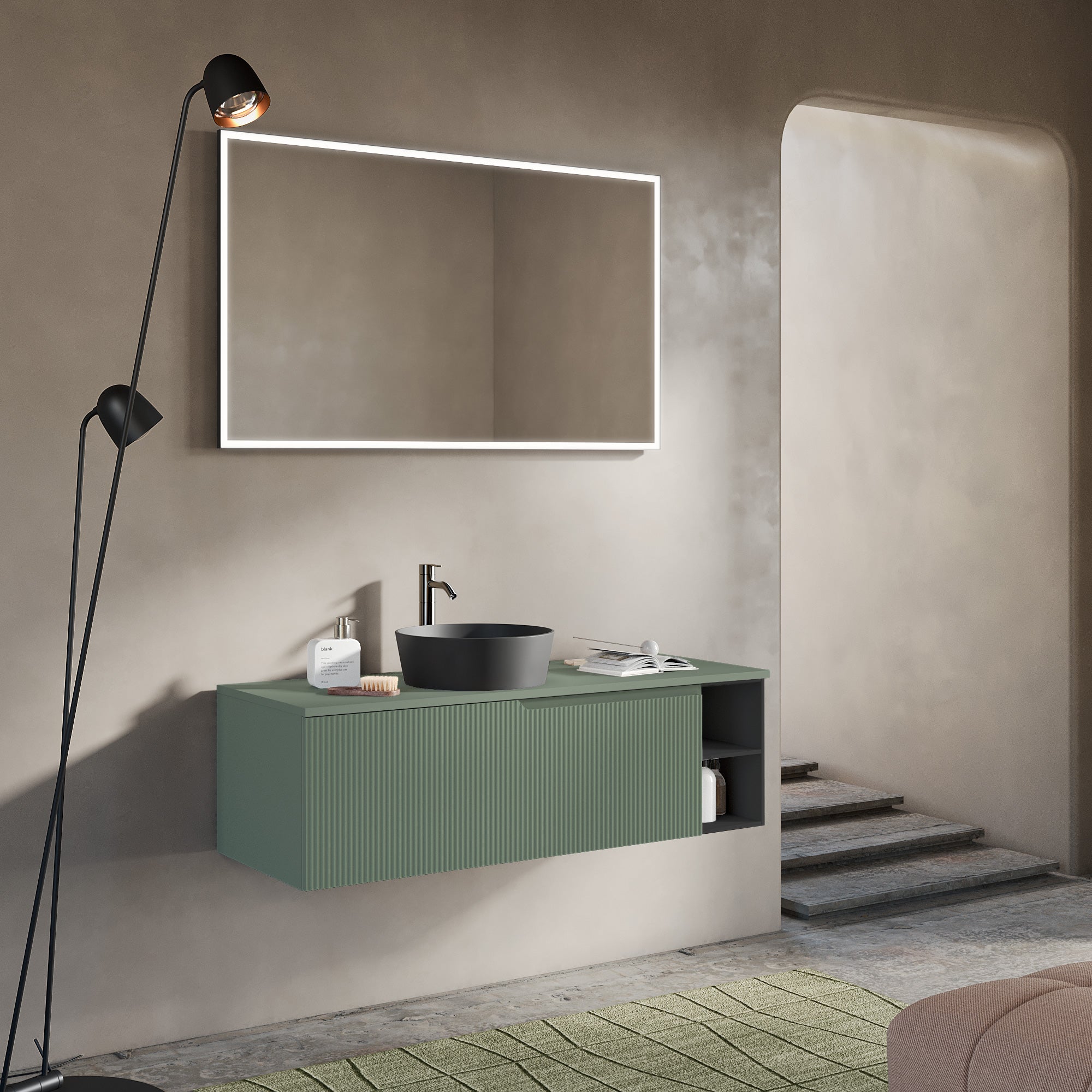 Composizione 5 pezzi EUPORIA-58 | Verde salvia