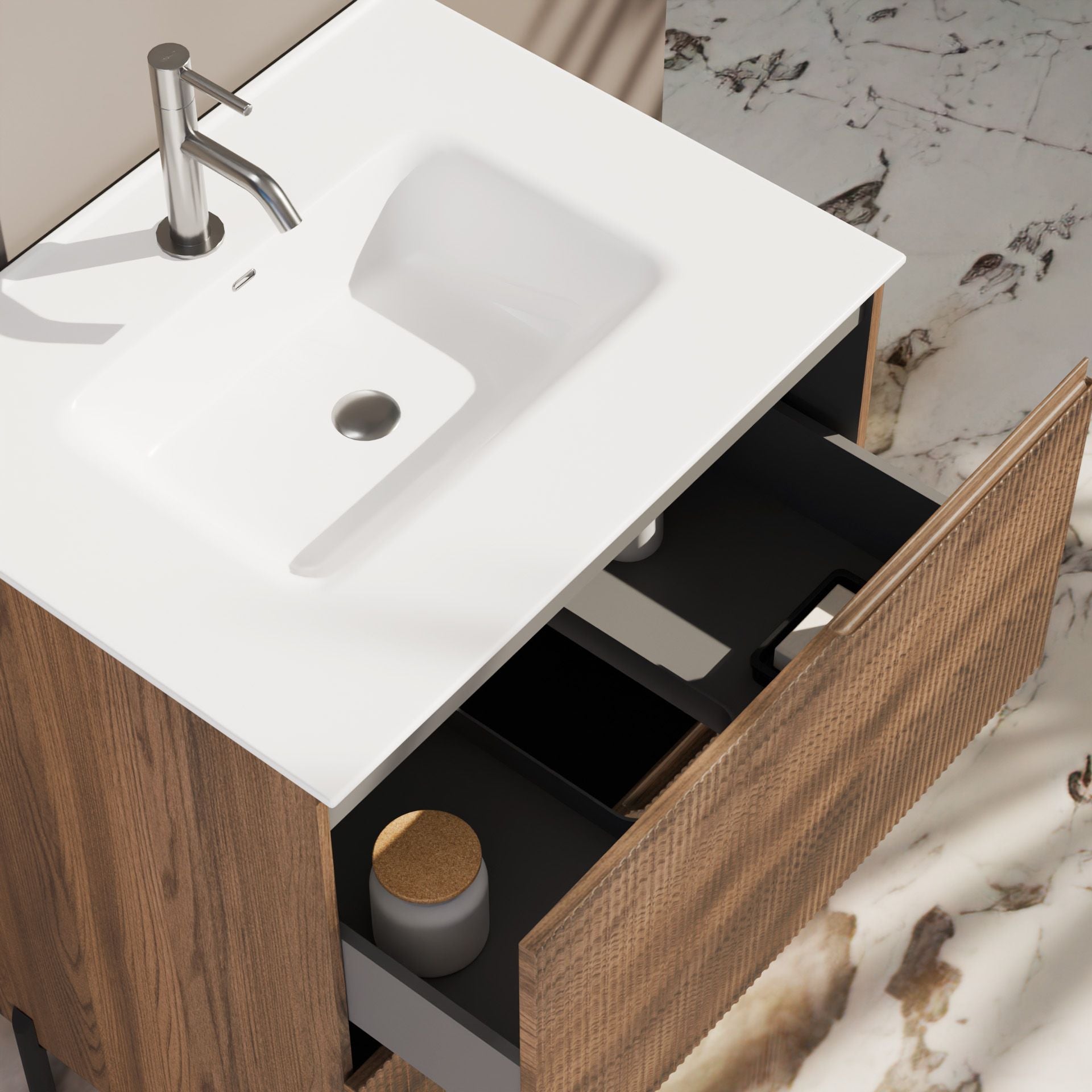 Composizione a terra EUPORIA-72 | Rovere rio