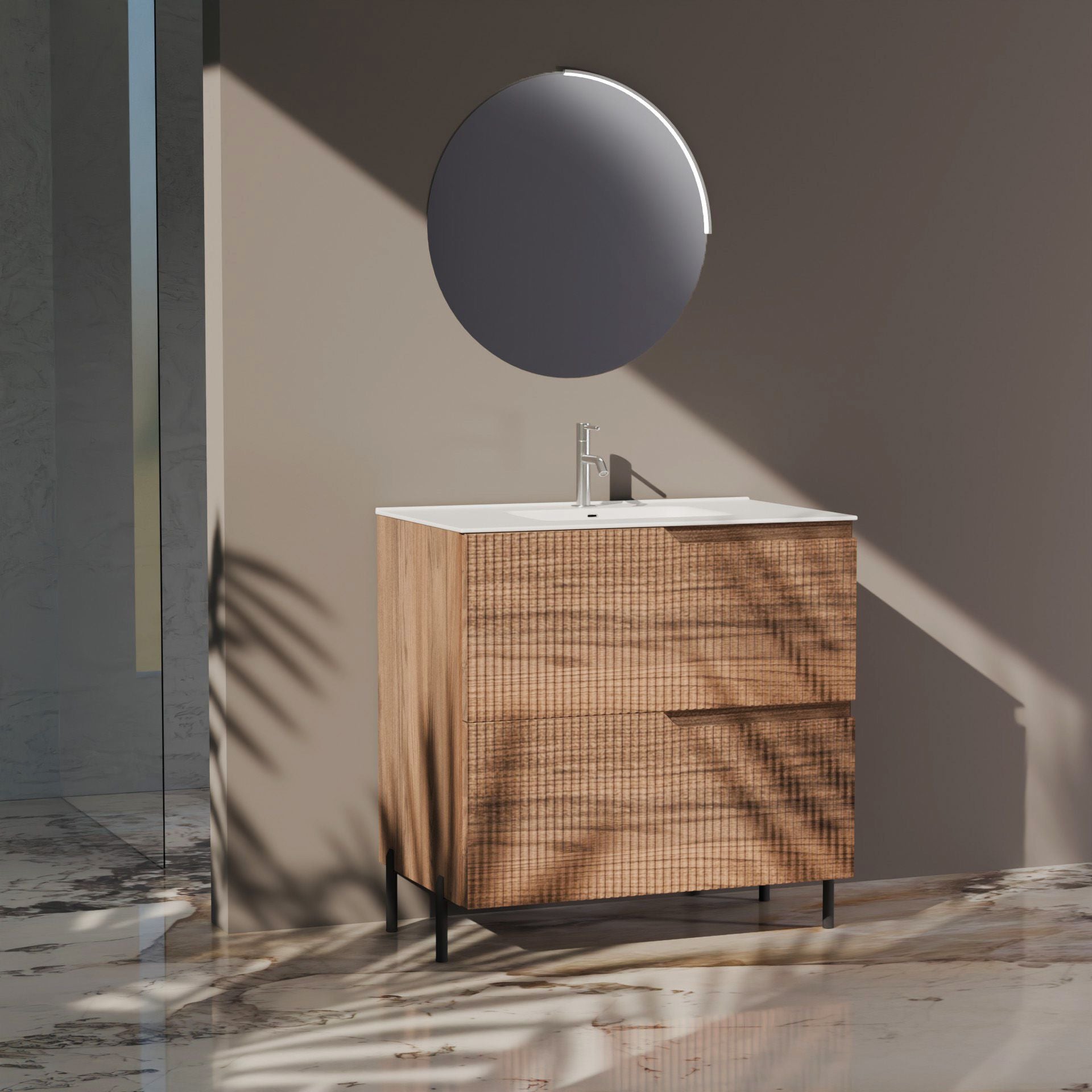 Composizione a terra EUPORIA-73 | Rovere rio