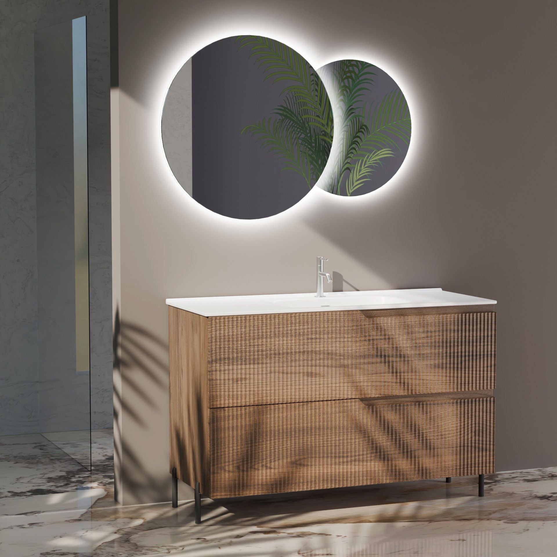 Composizione a terra EUPORIA-75 | Rovere rio