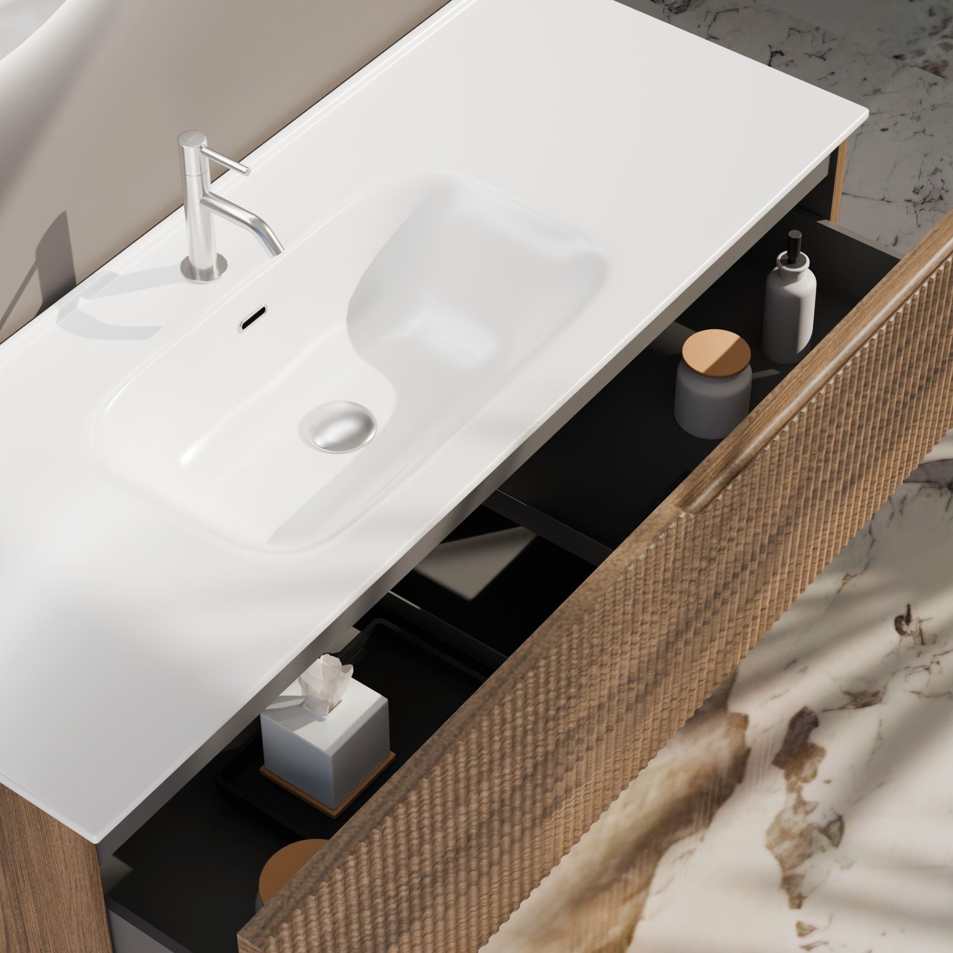 Composizione a terra EUPORIA-75 | Rovere rio