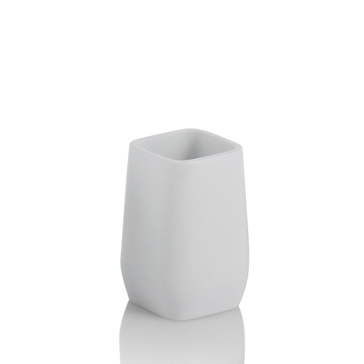 Set bagno 4 pezzi LINIJA | Bianco