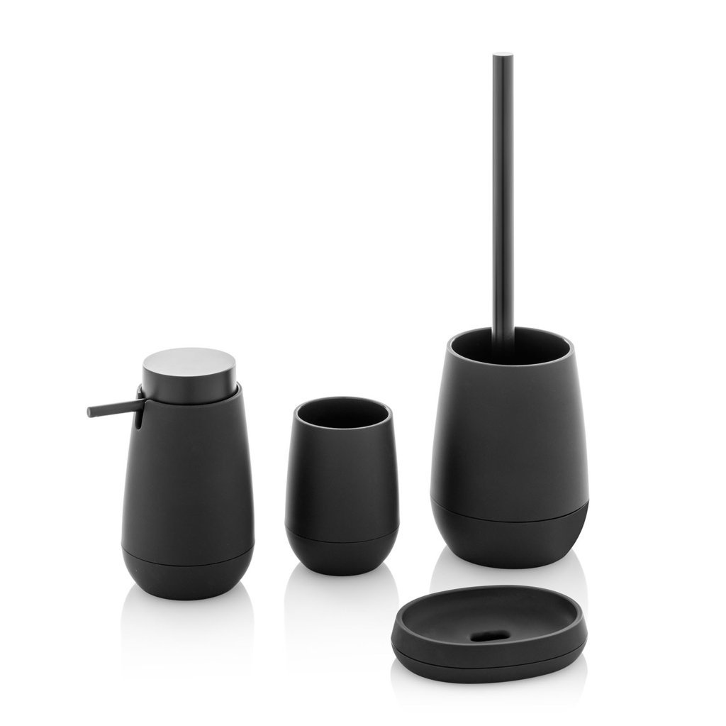 Set bagno 4 pezzi KYAU | Nero