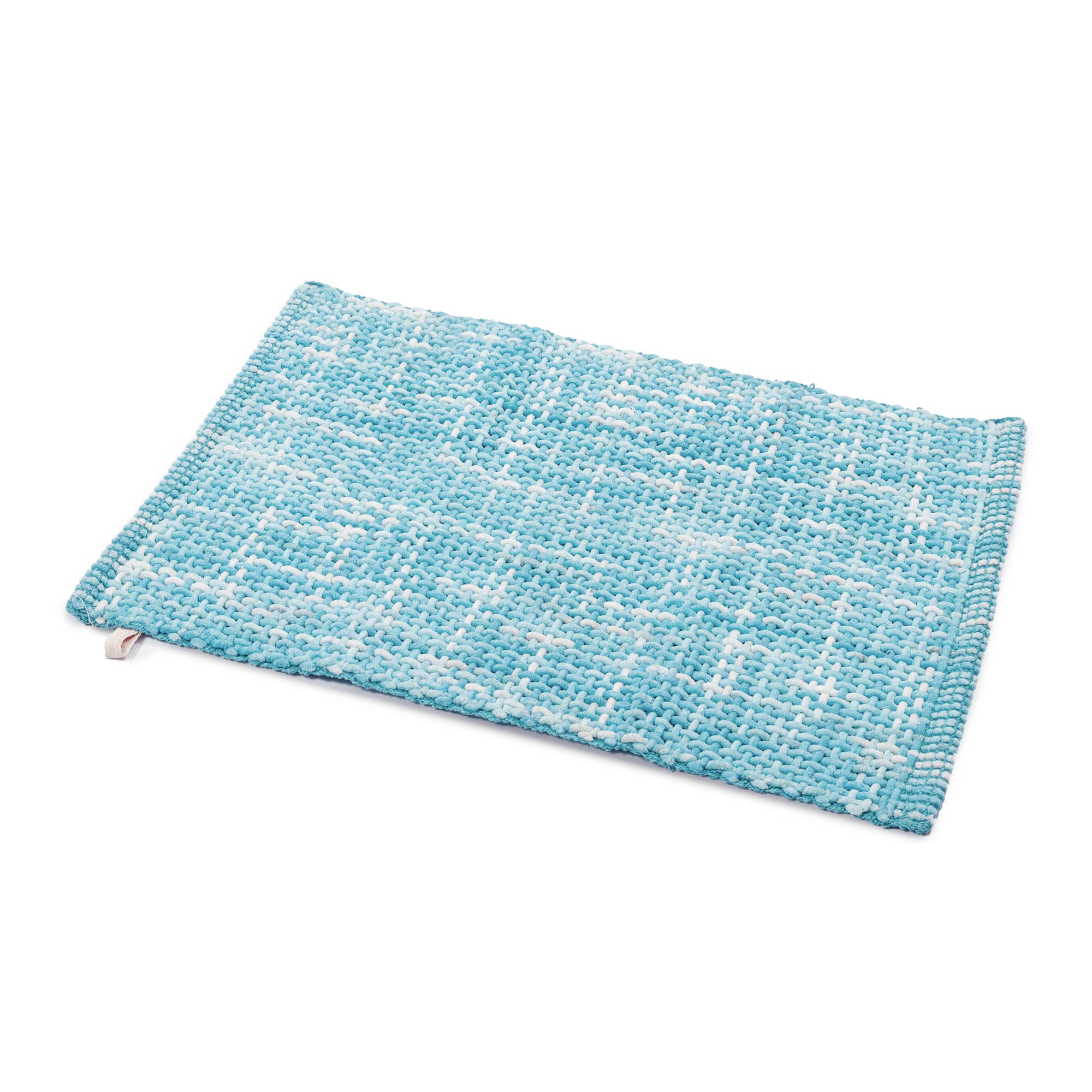 Tappeto da bagno MOON | Azzurro