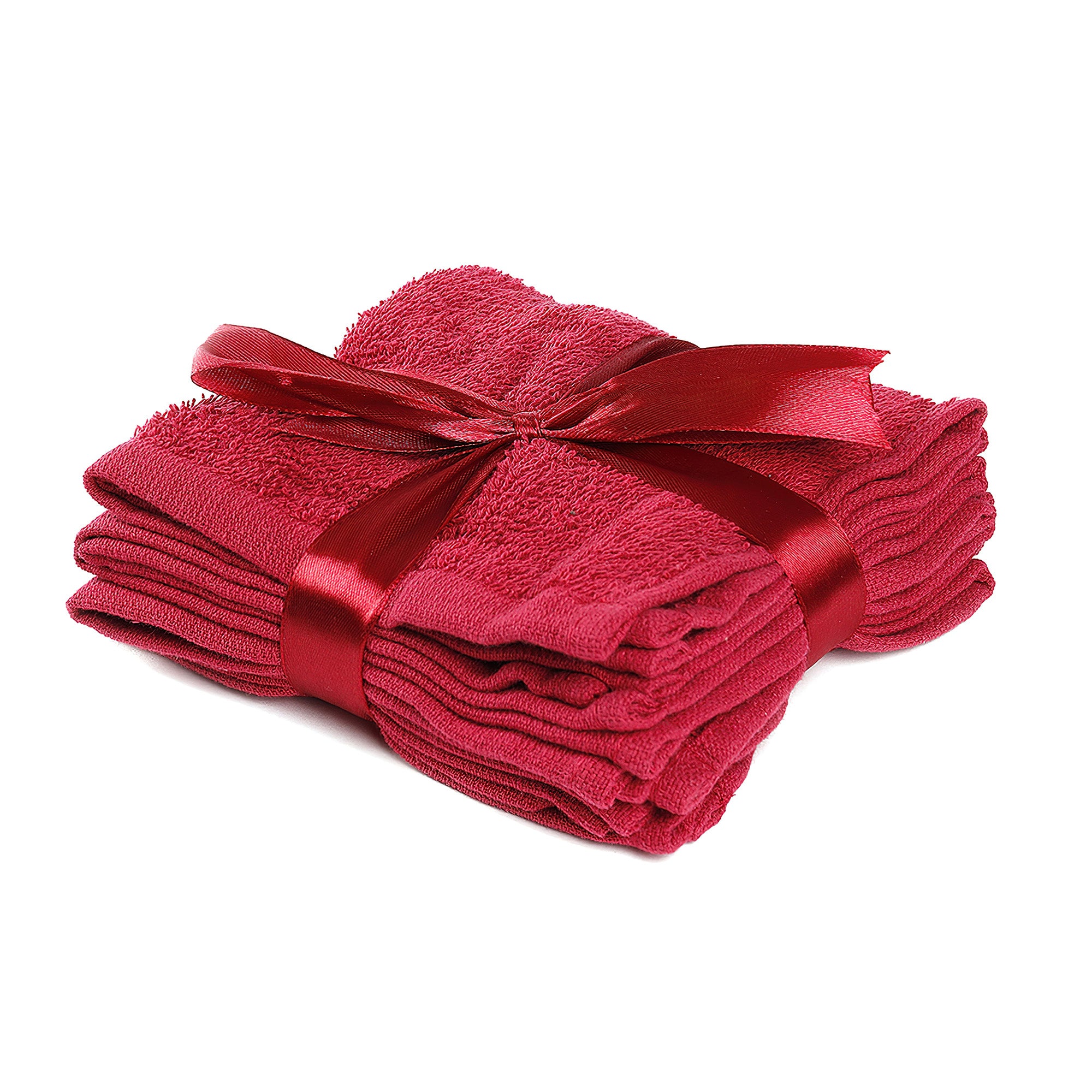 Set 4 lavette ABBEY | Rosso