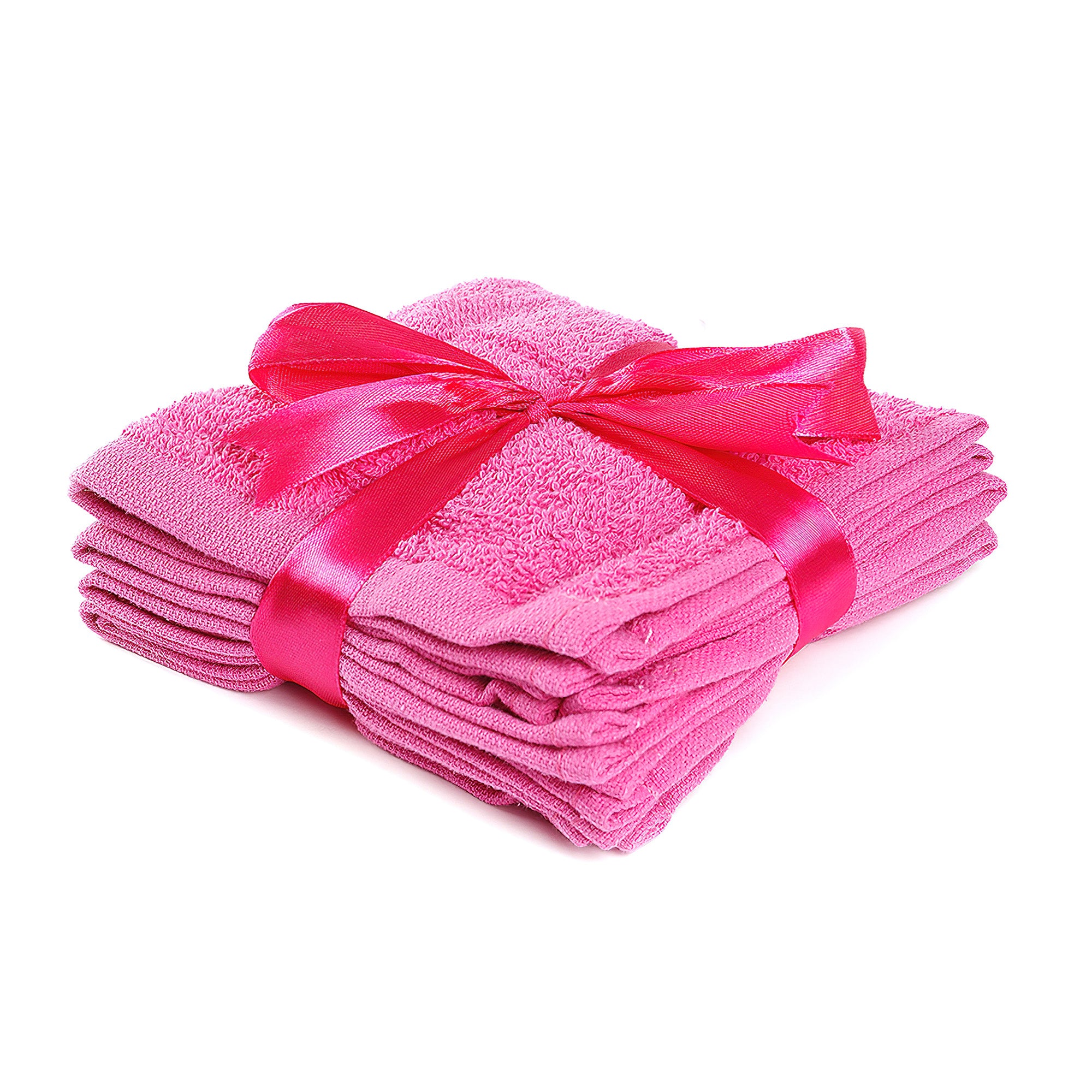 Set 4 lavette ABBEY | Fucsia