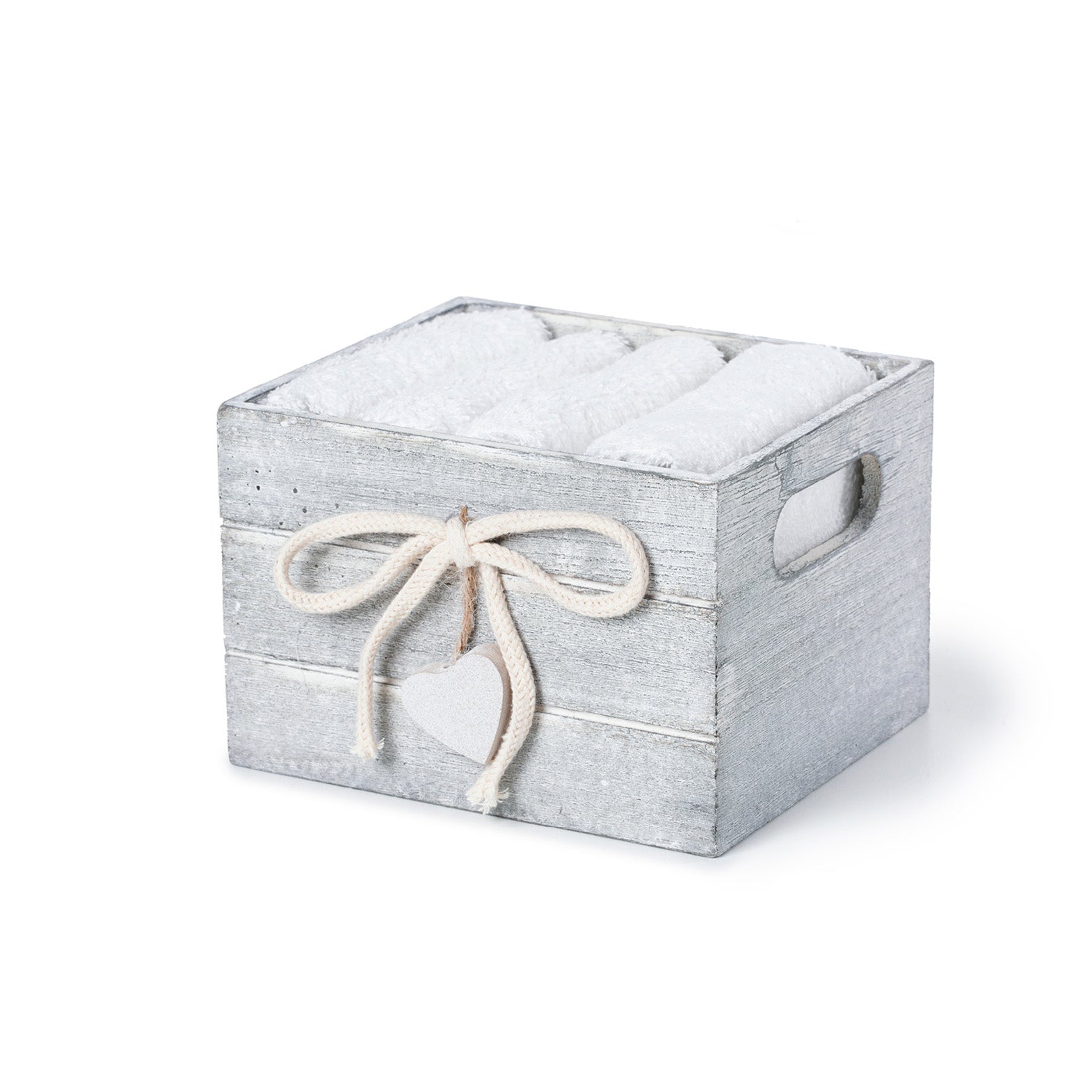 Set 4 lavette GRACE | Bianco