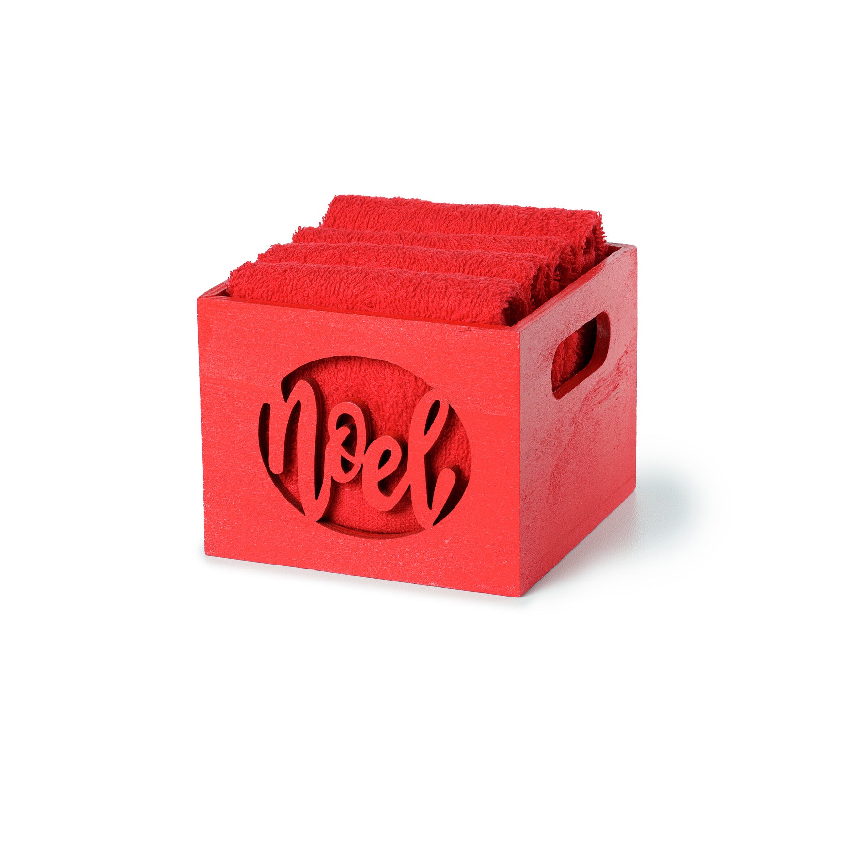 Set 4 lavette KRIS | Rosso