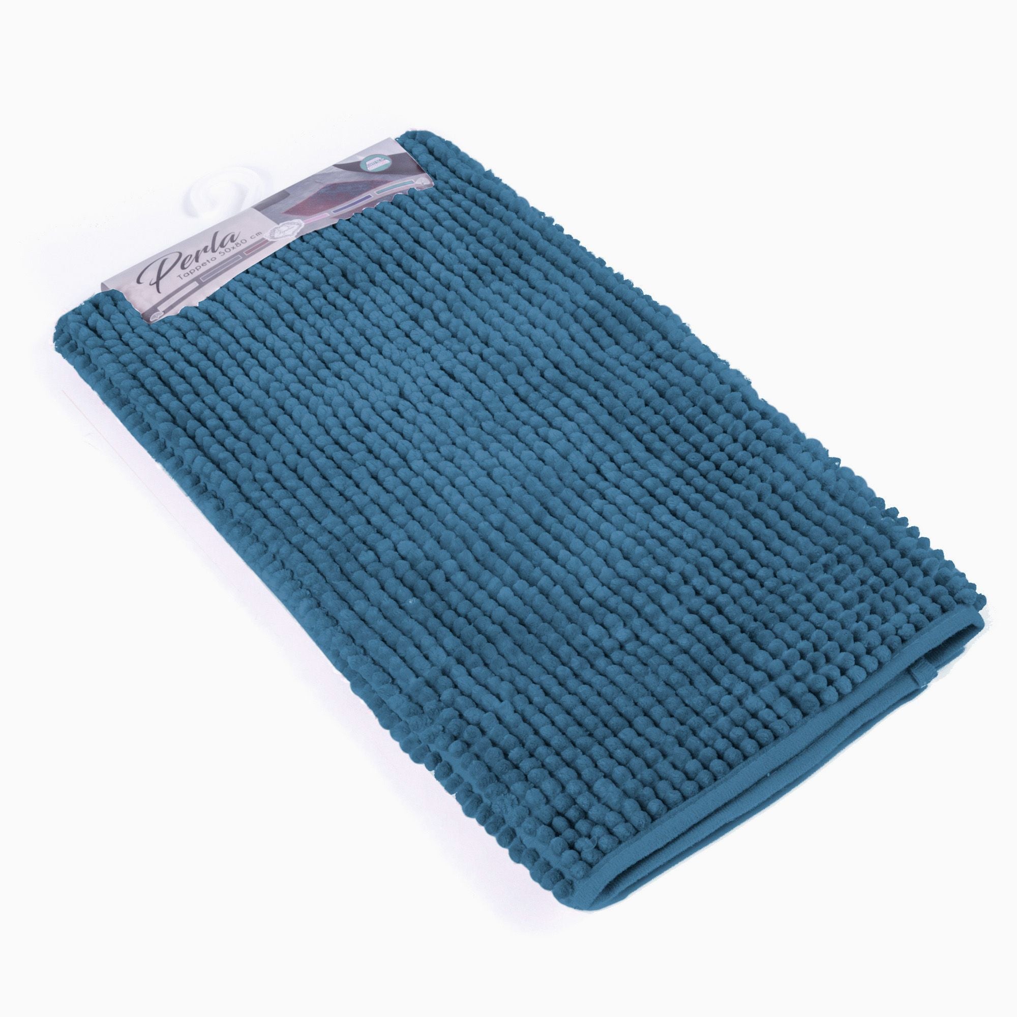 Tappeto da bagno INES | Blu navy