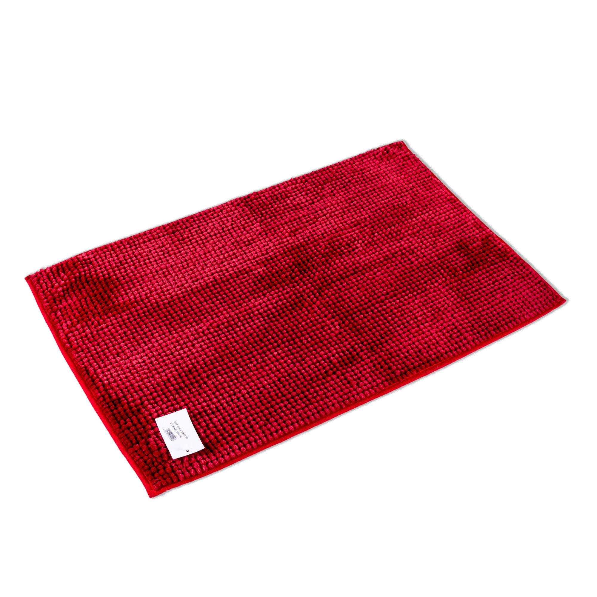 Tappeto da bagno INES | Rosso